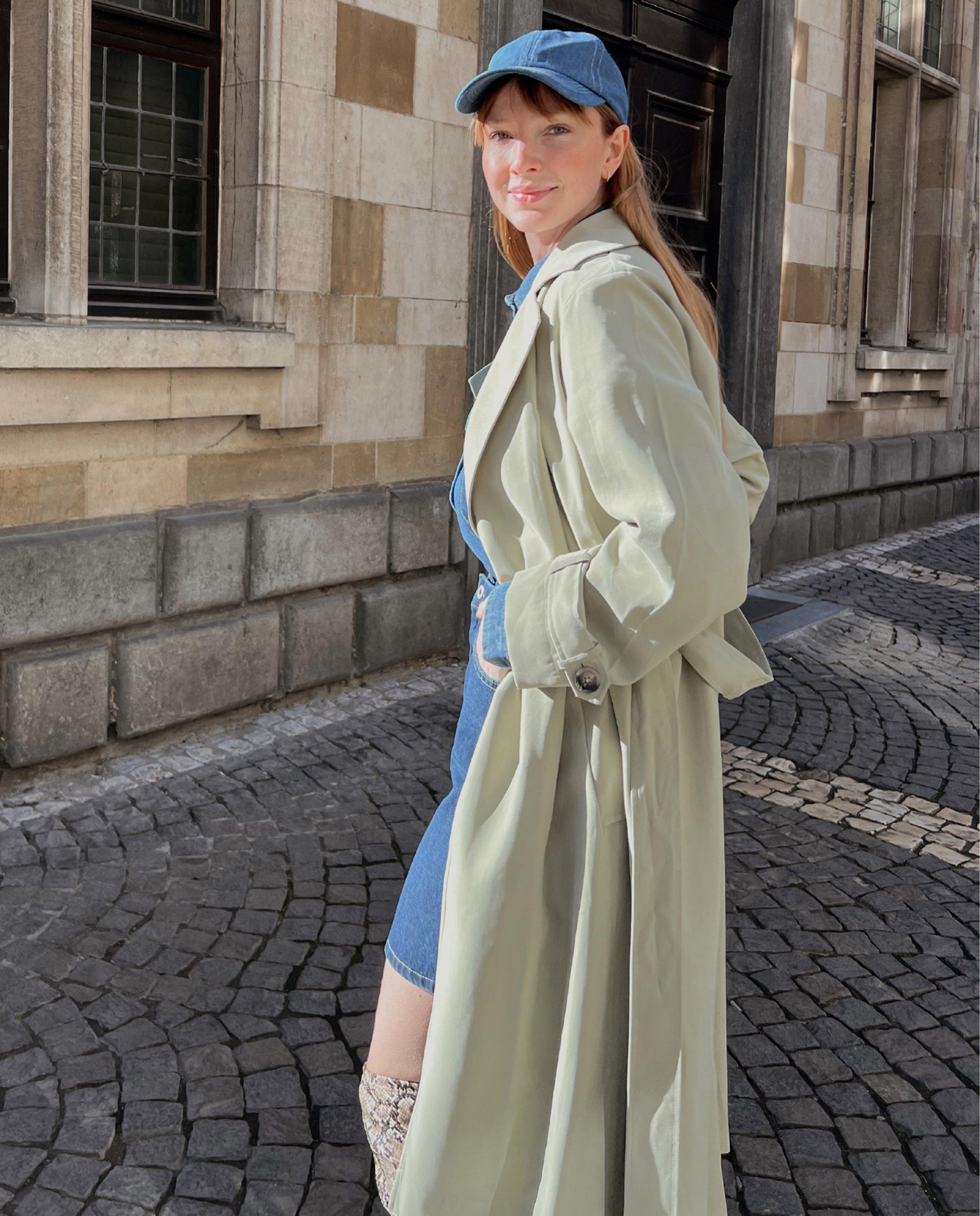 Groene trenchcoat - Product Detail - grijs - afbeelding nummer 1