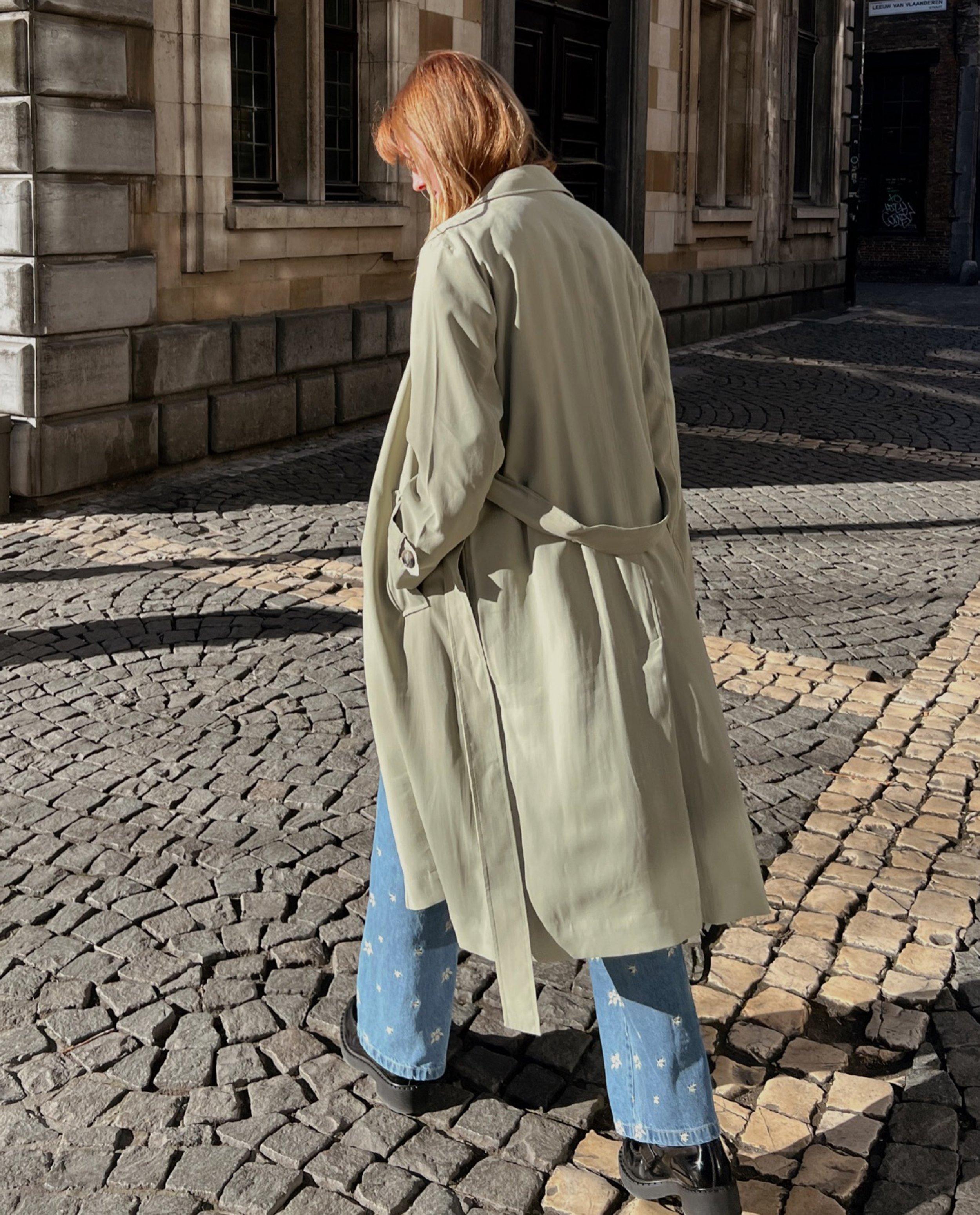 Groene trenchcoat - Product Detail - grijs - afbeelding nummer 3
