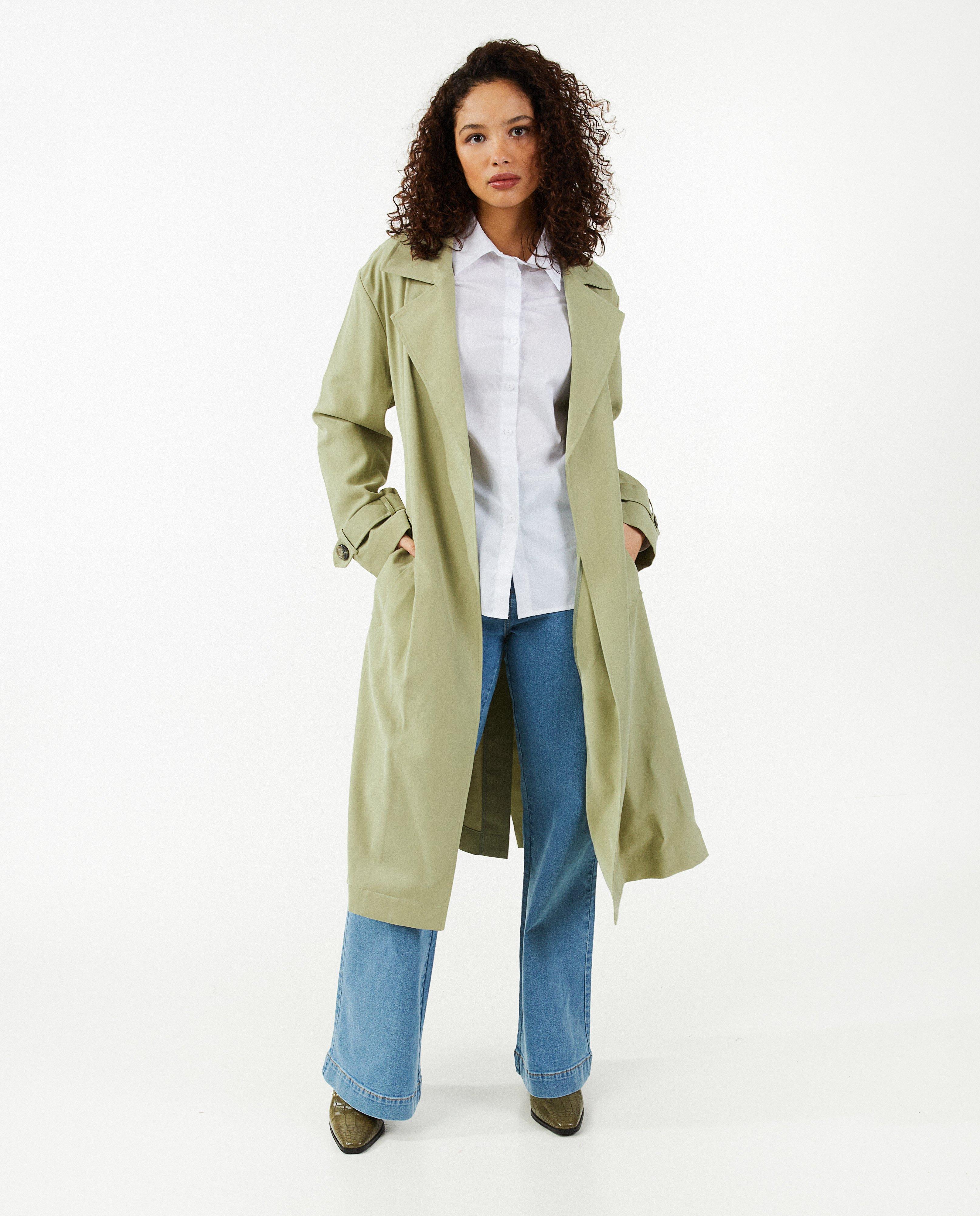 Groene trenchcoat - Product Detail - grijs - afbeelding nummer 4