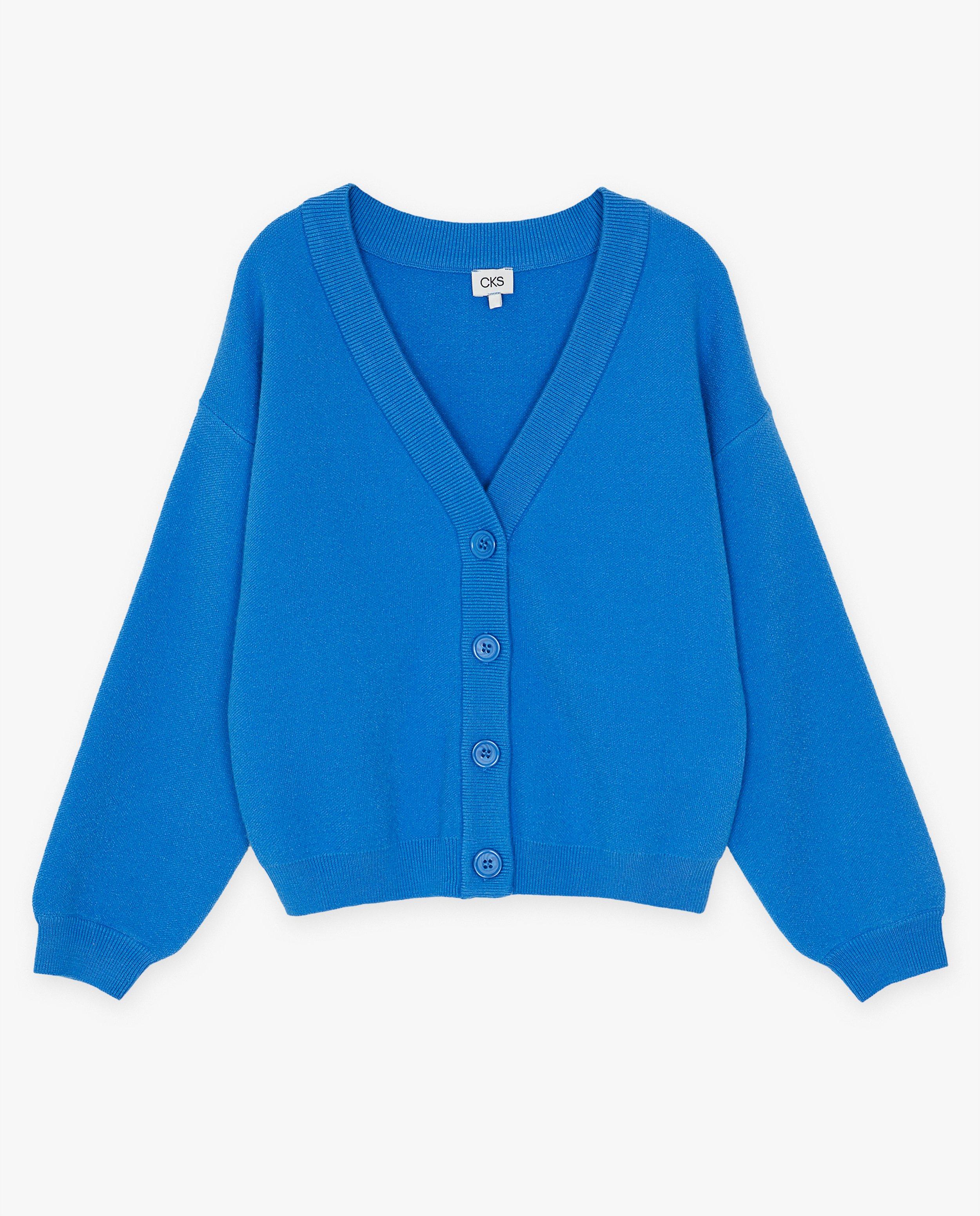Cardigan - Blauwe cardigan