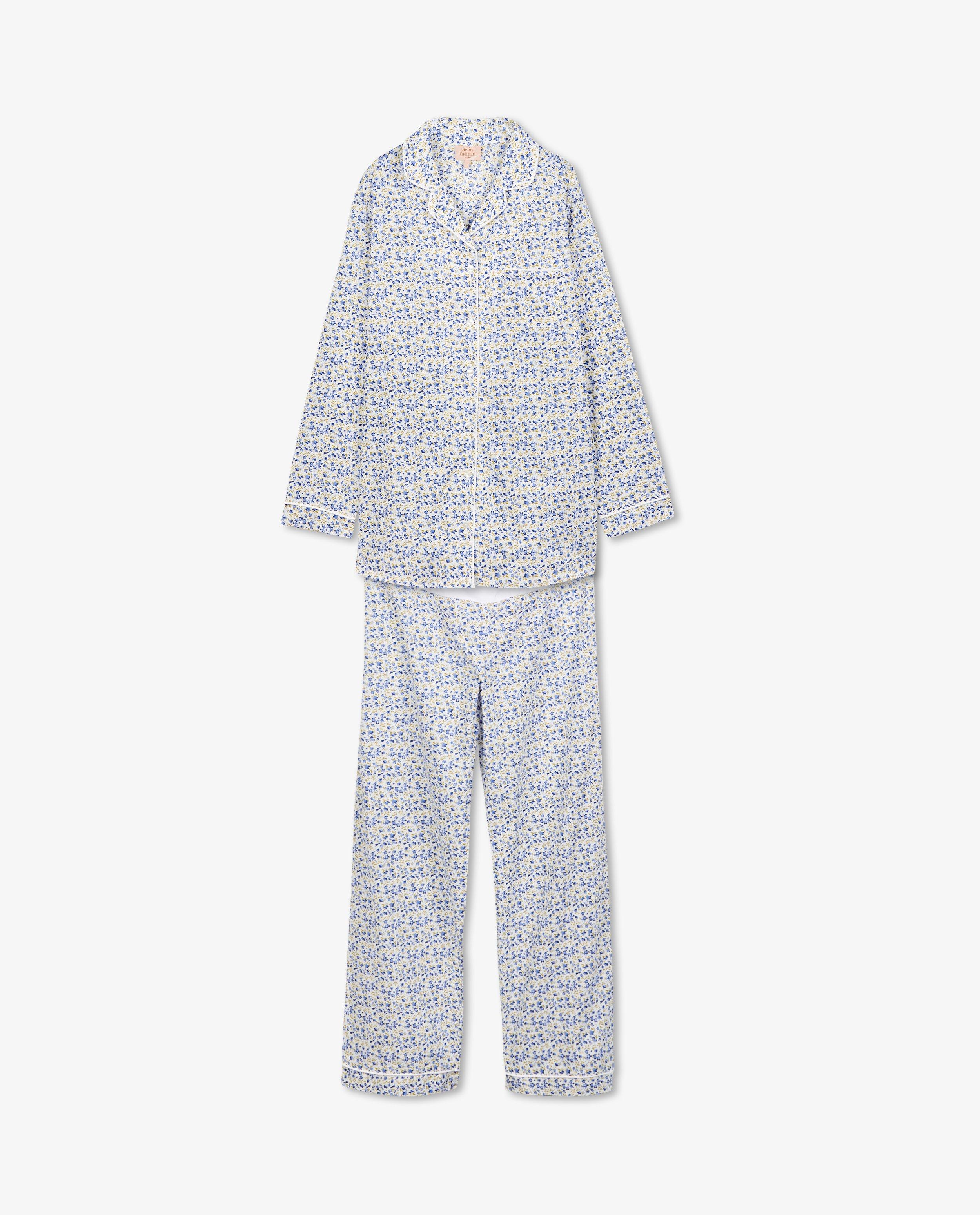 Nachtkleding - Zwangerschapspyjama met bloemenprint