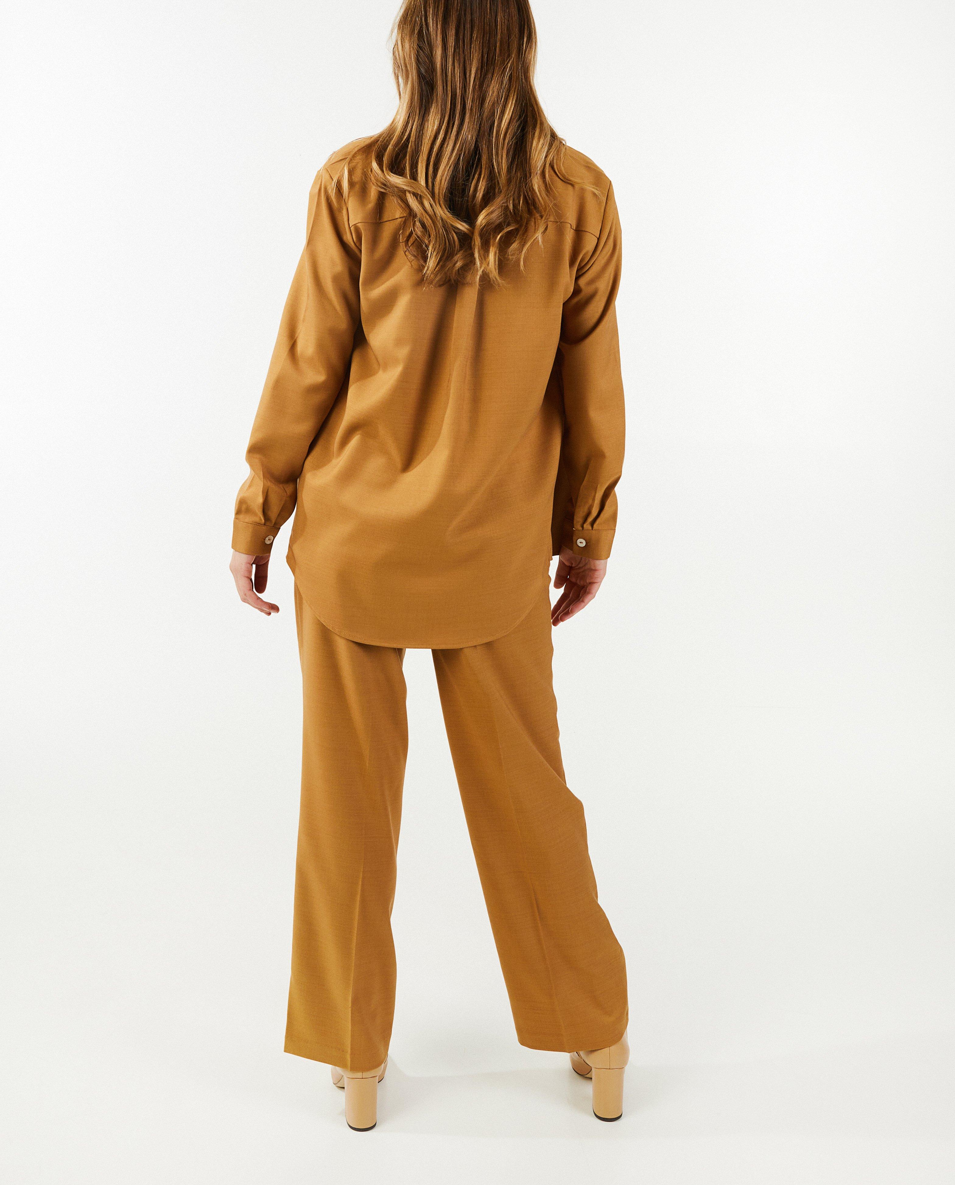 Pantalons - Pantalon brun, straight fit