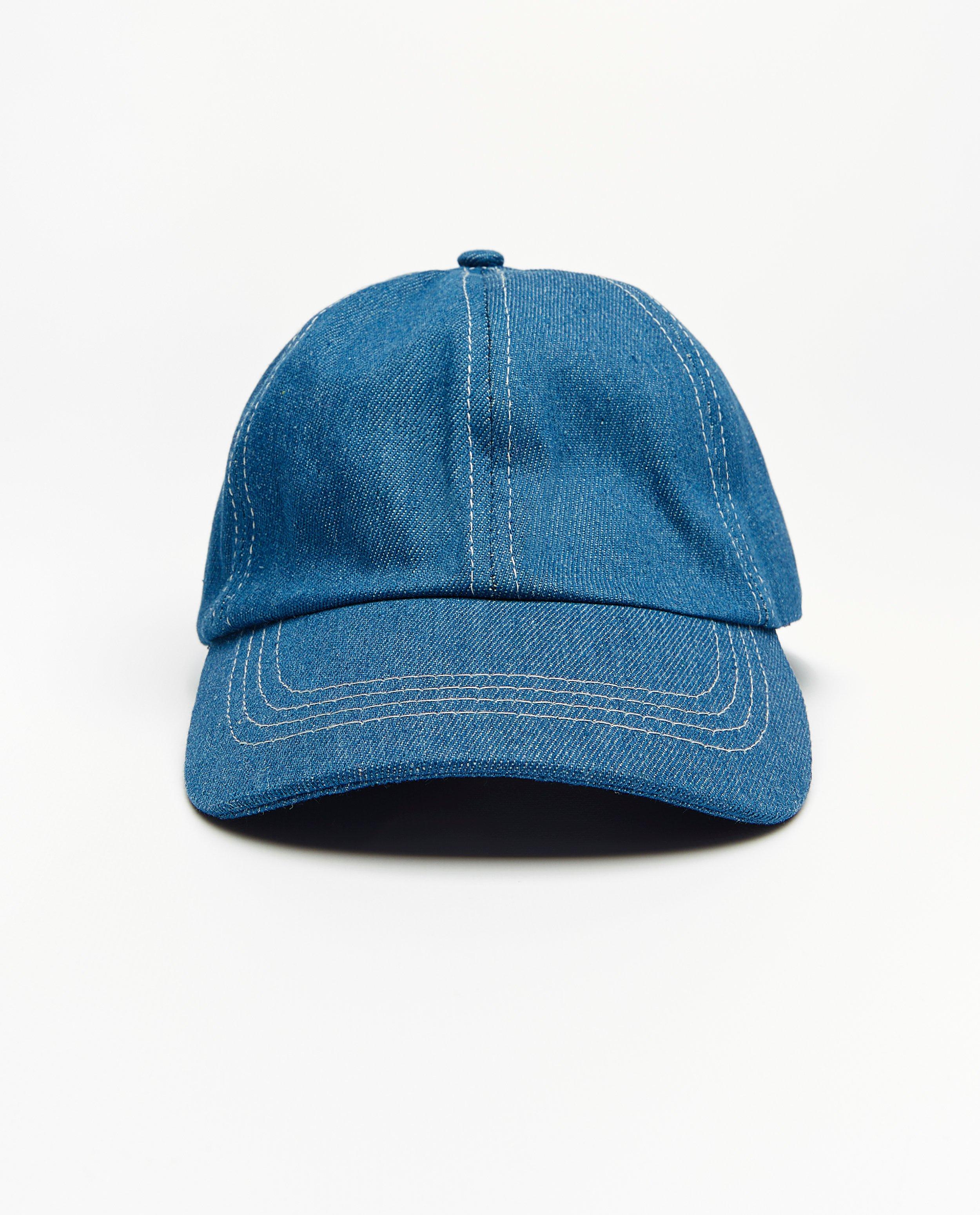 Blauwe pet van denim - null - Sora