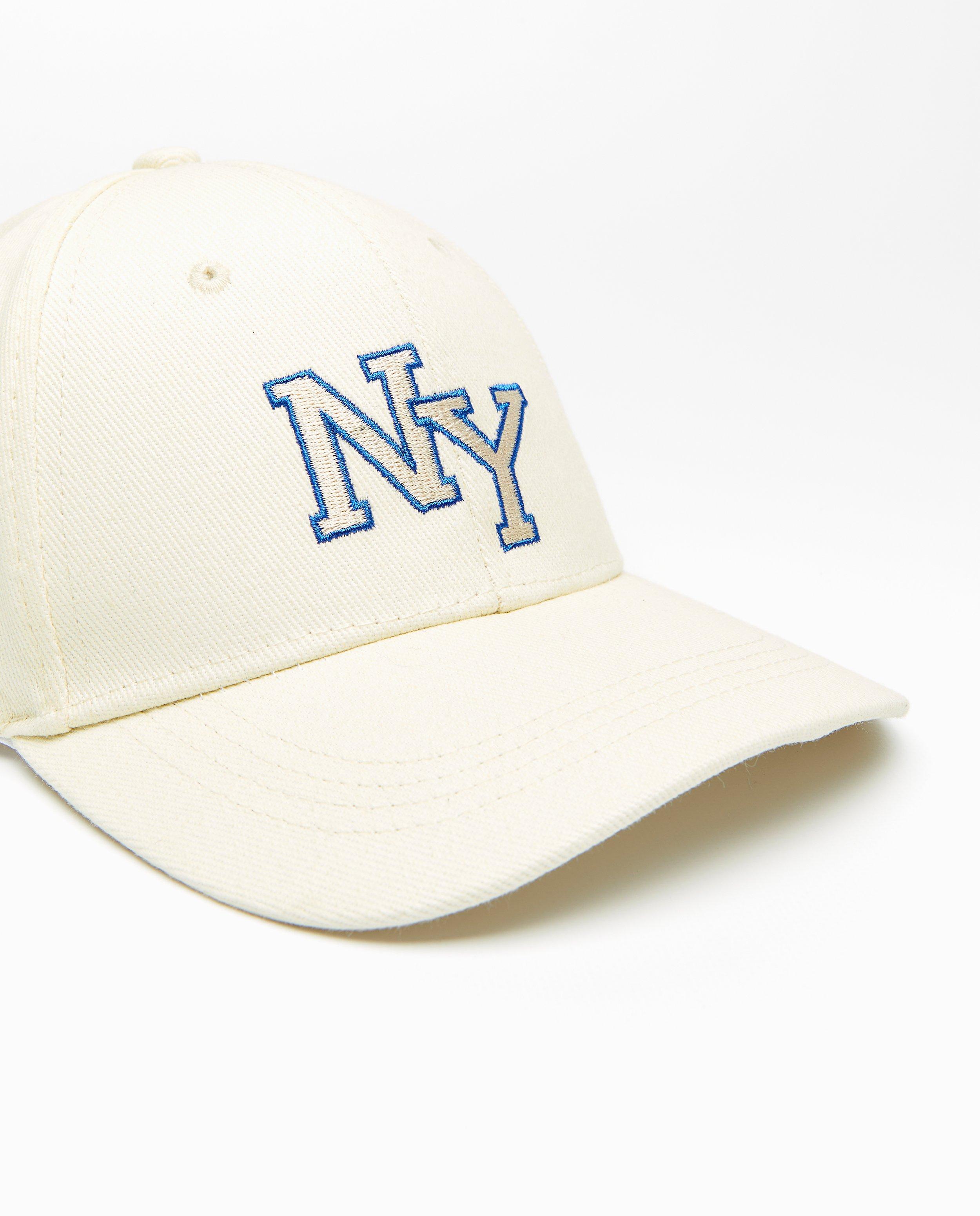 Bonneterie - Casquette écrue New York