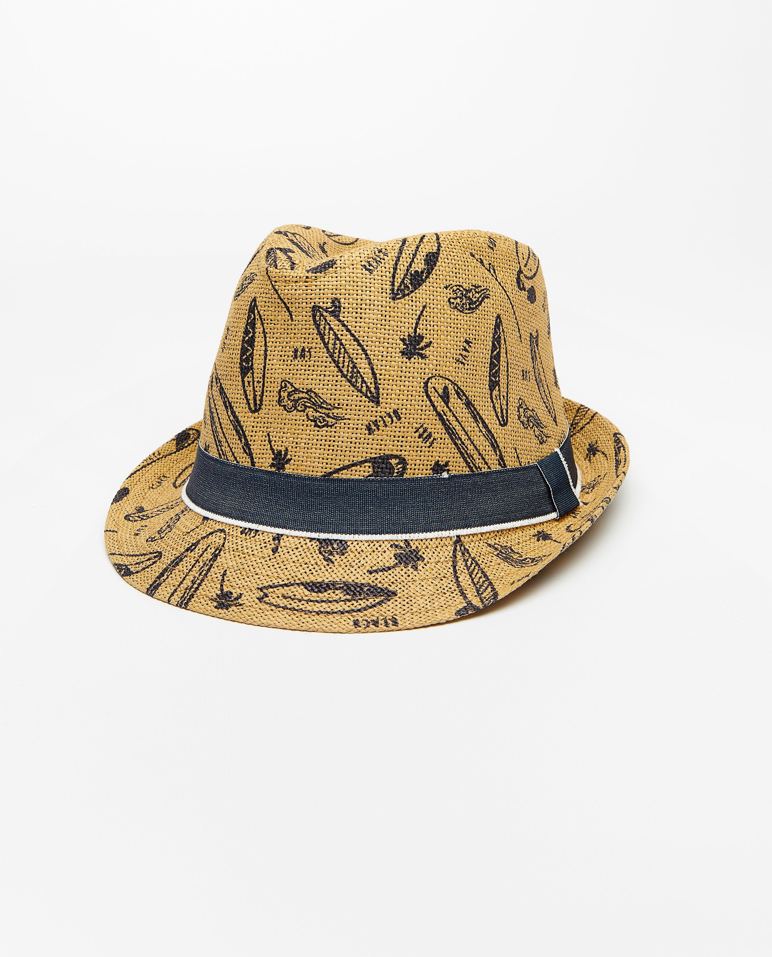 Chapeau à imprimé - null - Le Chic