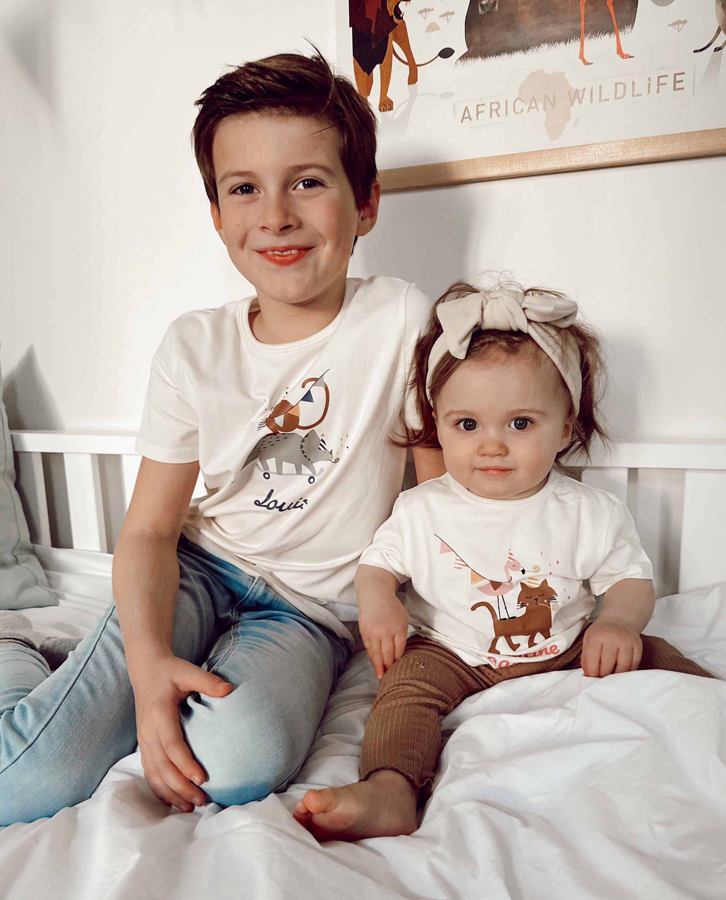Personaliseerbaar verjaardag T shirt 1 9 jaar Studio Unique JBC Belgie Belgie