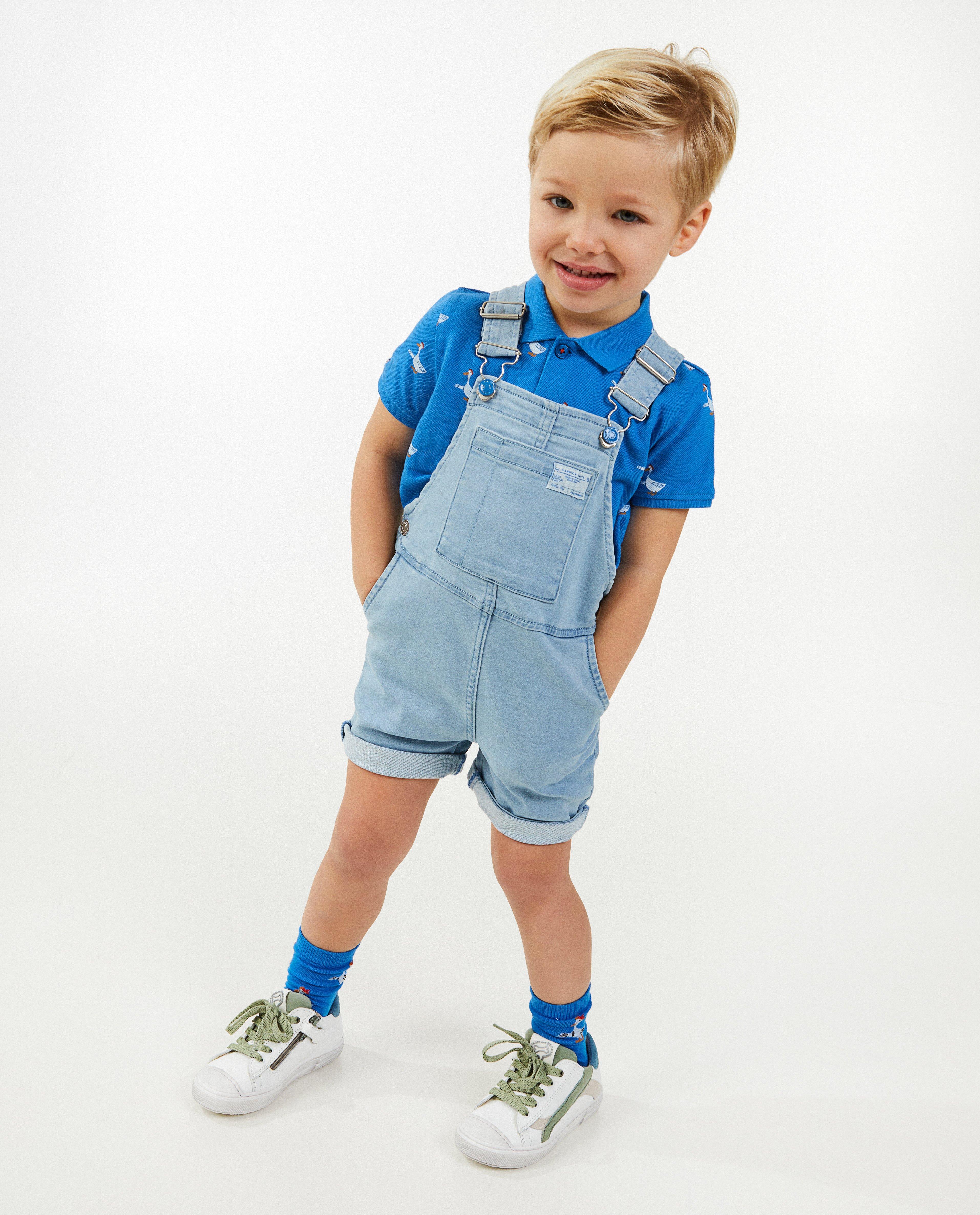Jumpsuit - Lichtblauwe salopette
