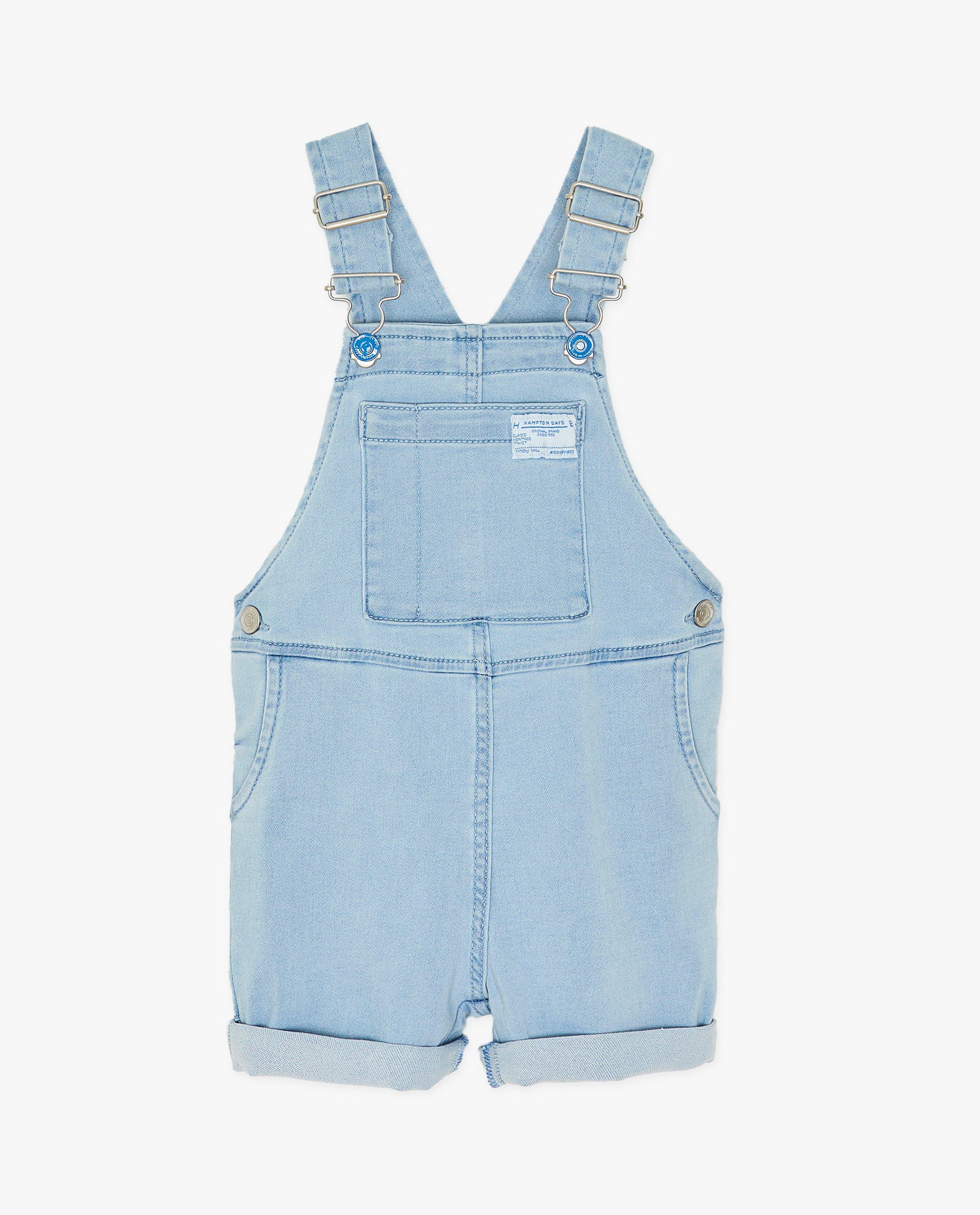Jumpsuit - Lichtblauwe salopette
