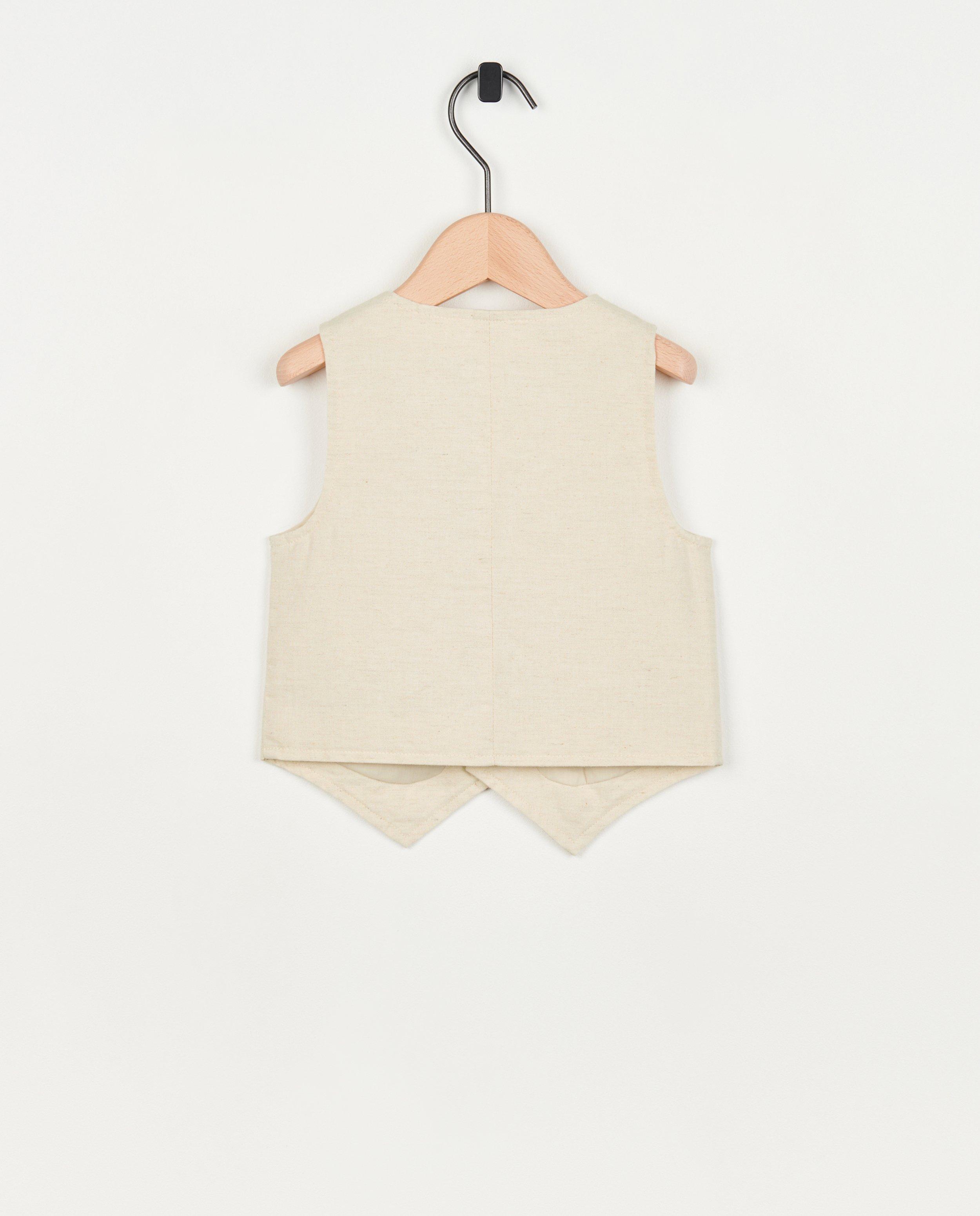 Blazers - Gilet van linnenmix, Feest