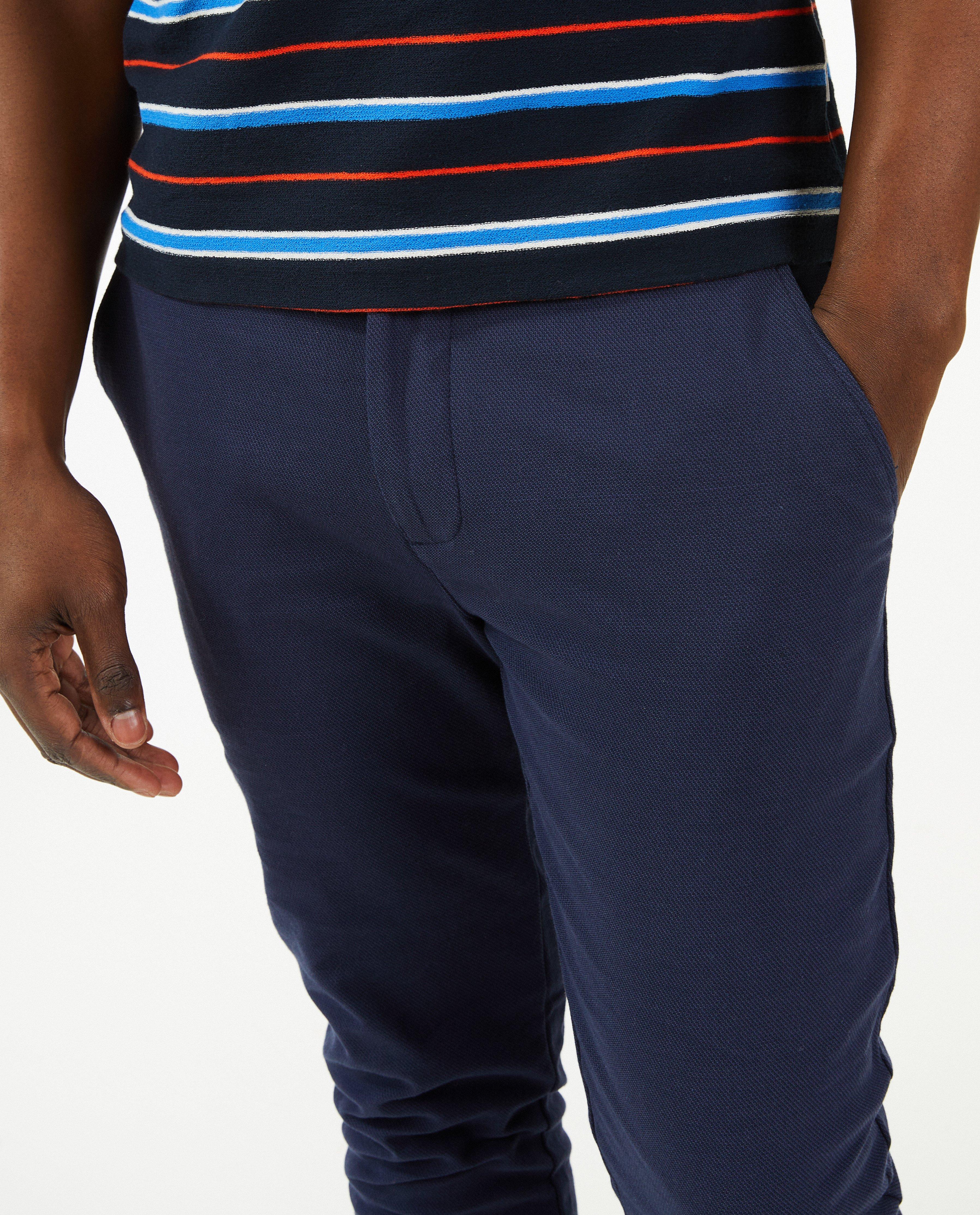 Donkerblauwe broek, slim fit - Product Detail - donkerblauw - afbeelding nummer 4