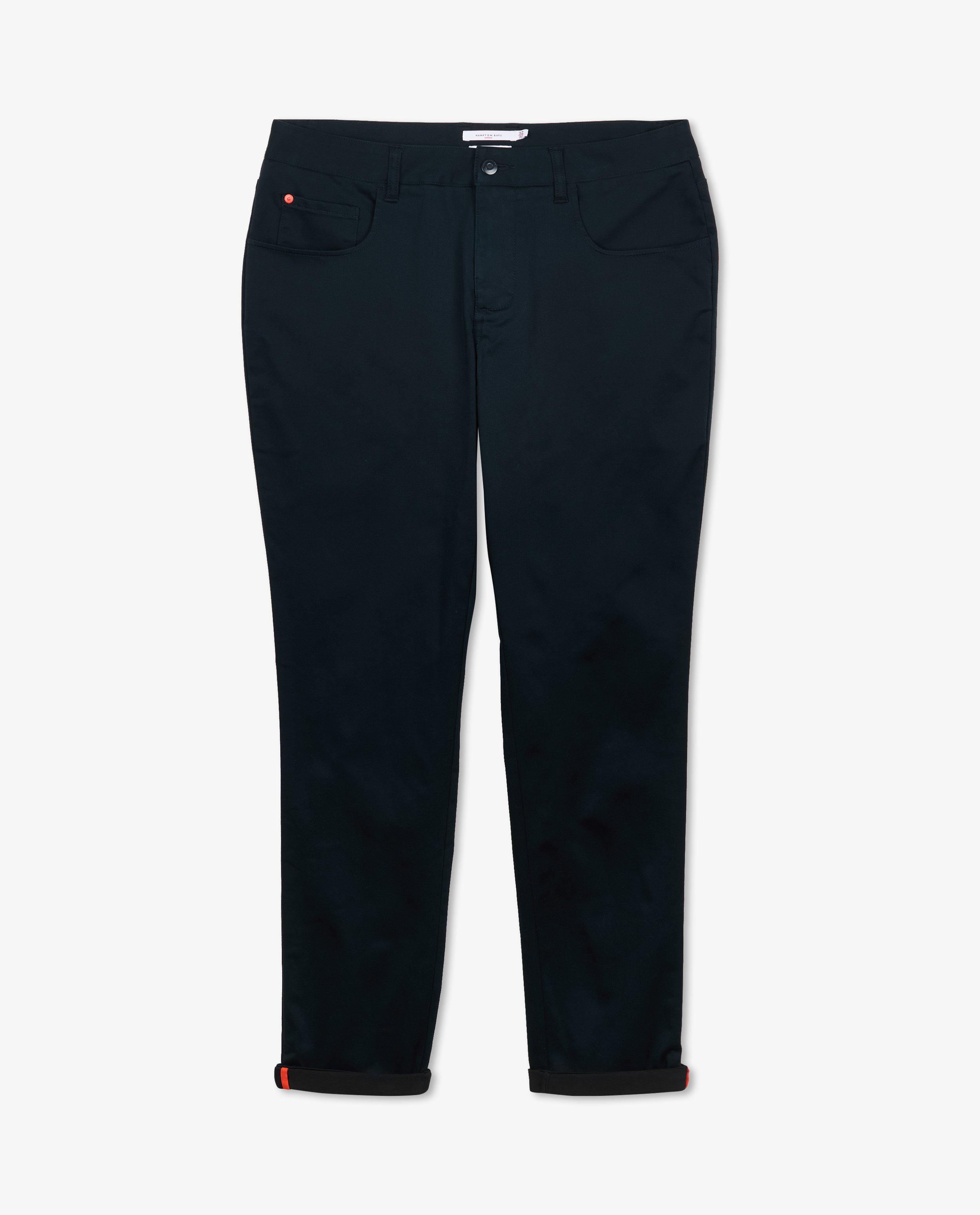 Pantalons - Pantalon bleu foncé, slim fit
