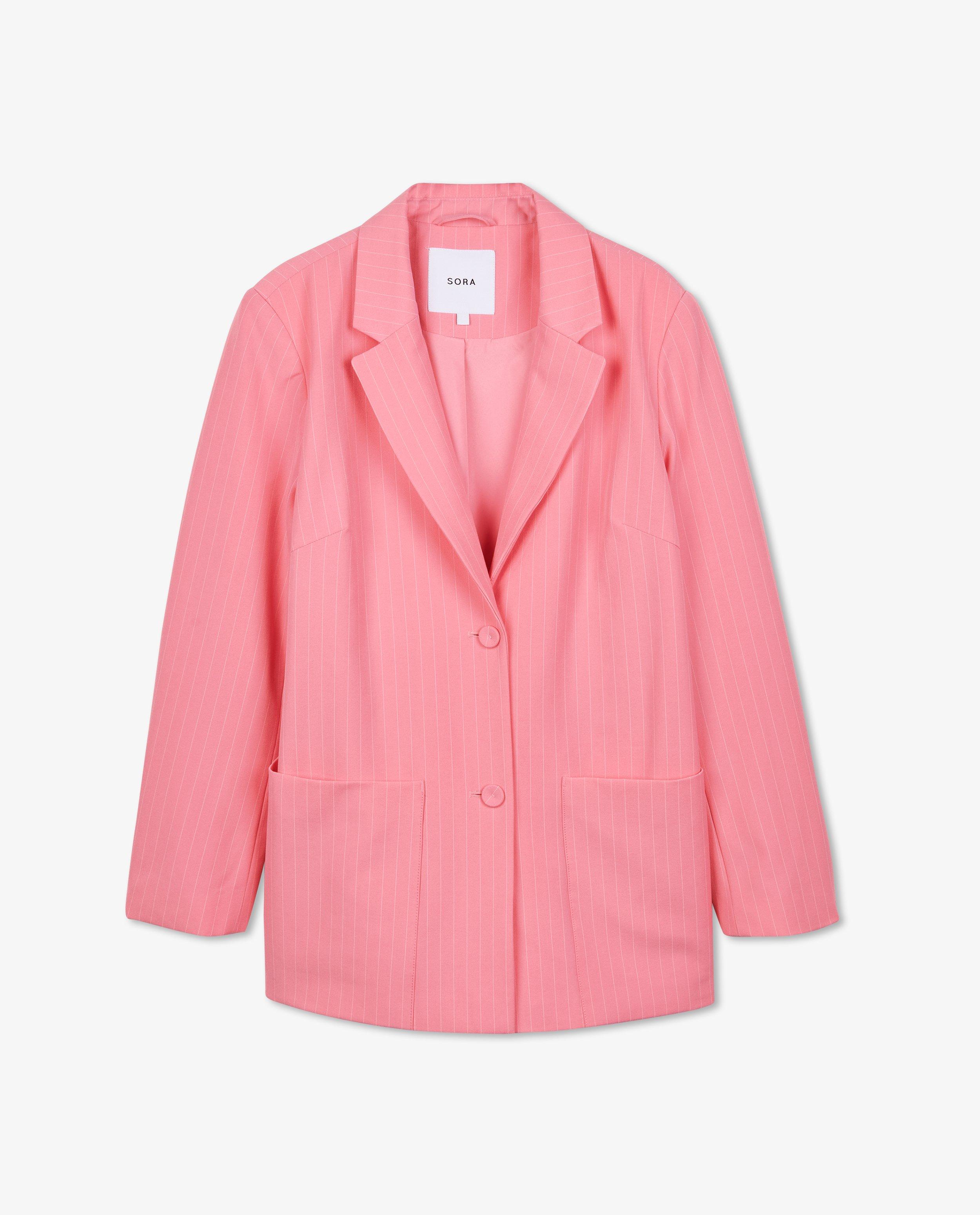 Blazers - Blazer rose rayé