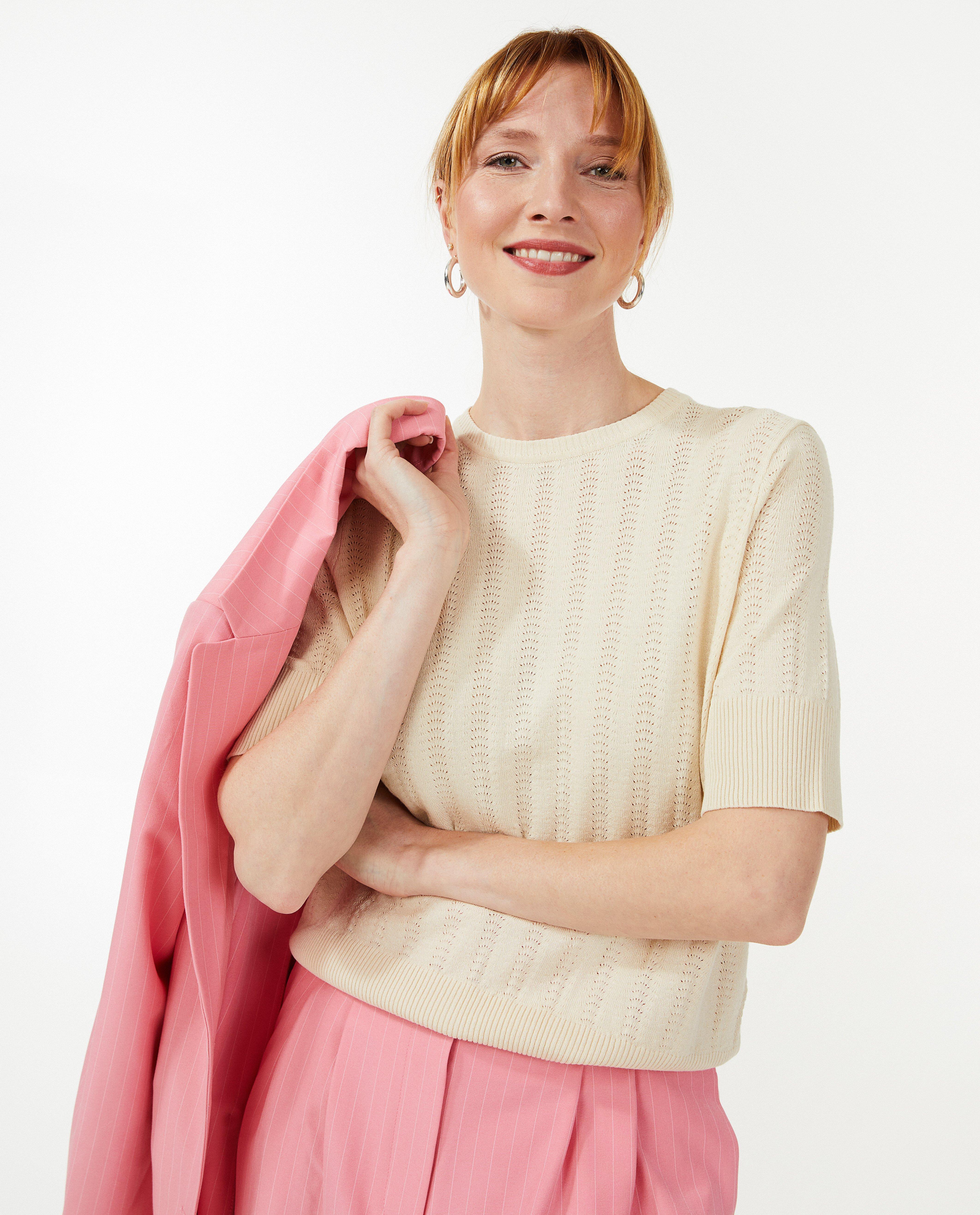 Pulls - Pull à motif ajouré