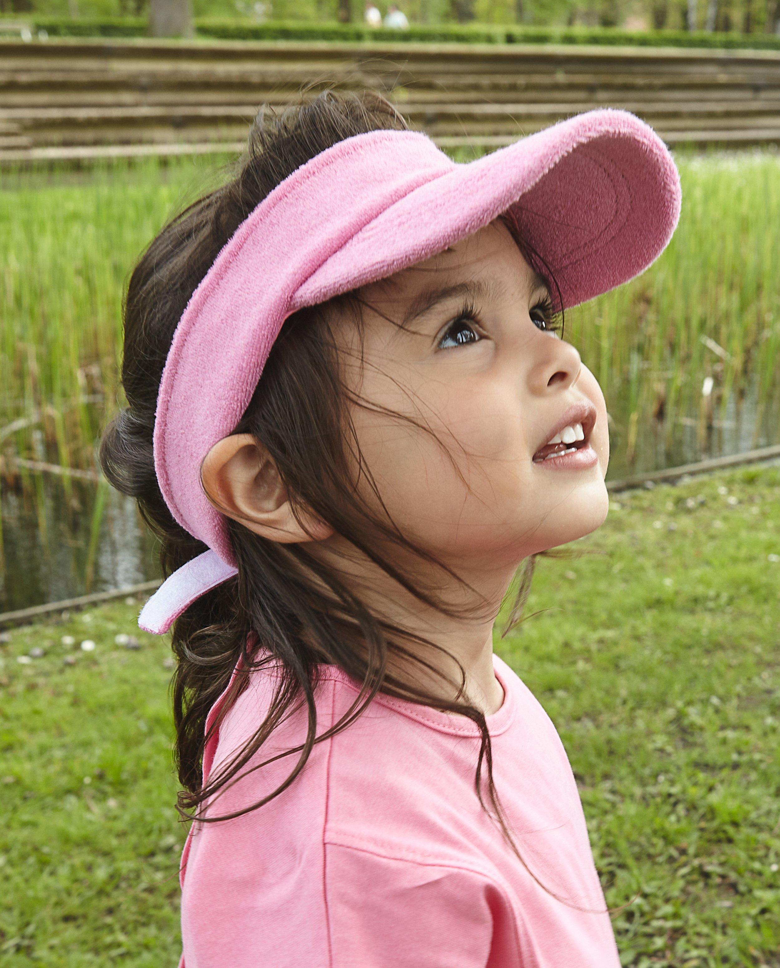 Bonneterie - Casquette rose fleurie