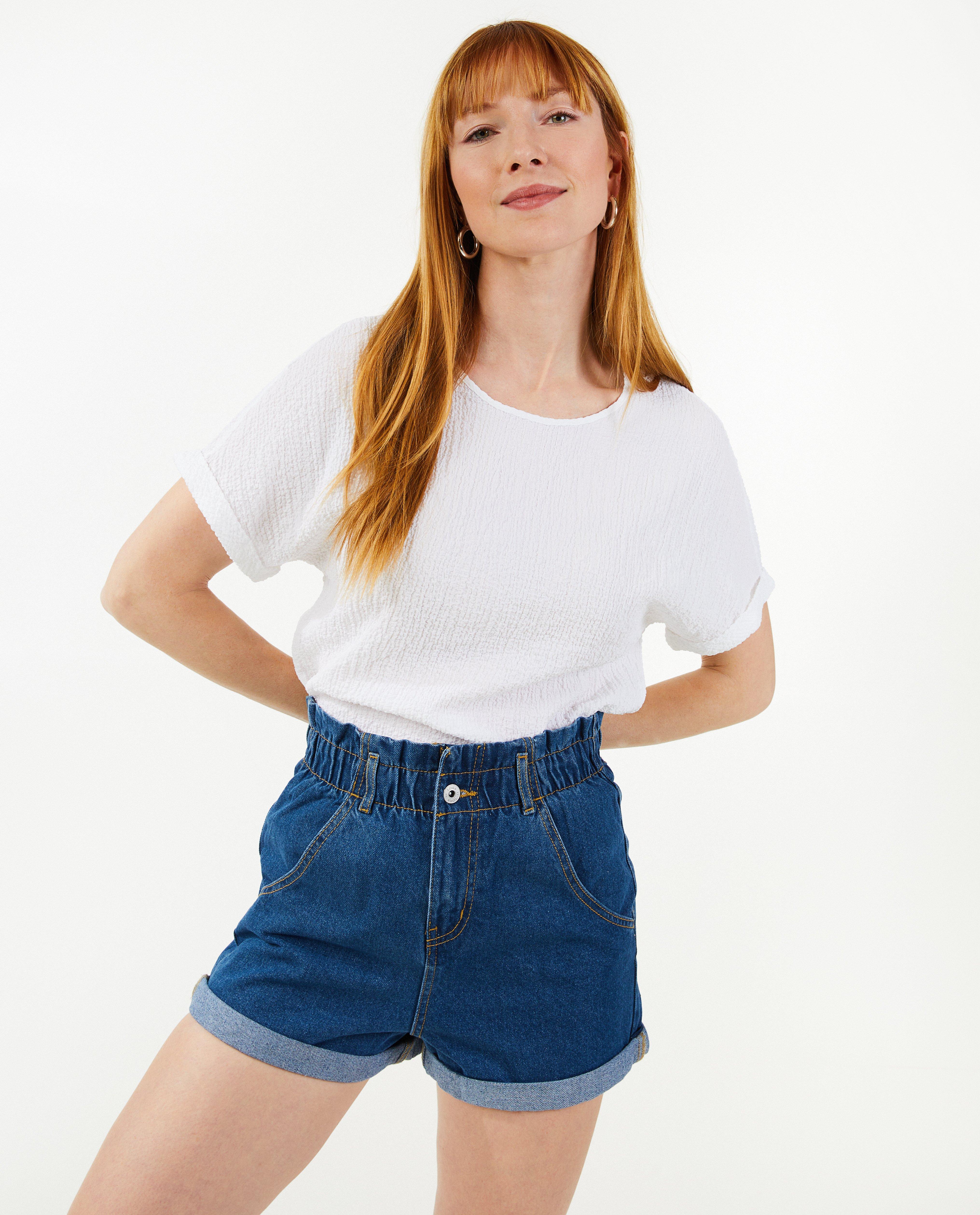 Chemises - T-shirt vert à manches courtes