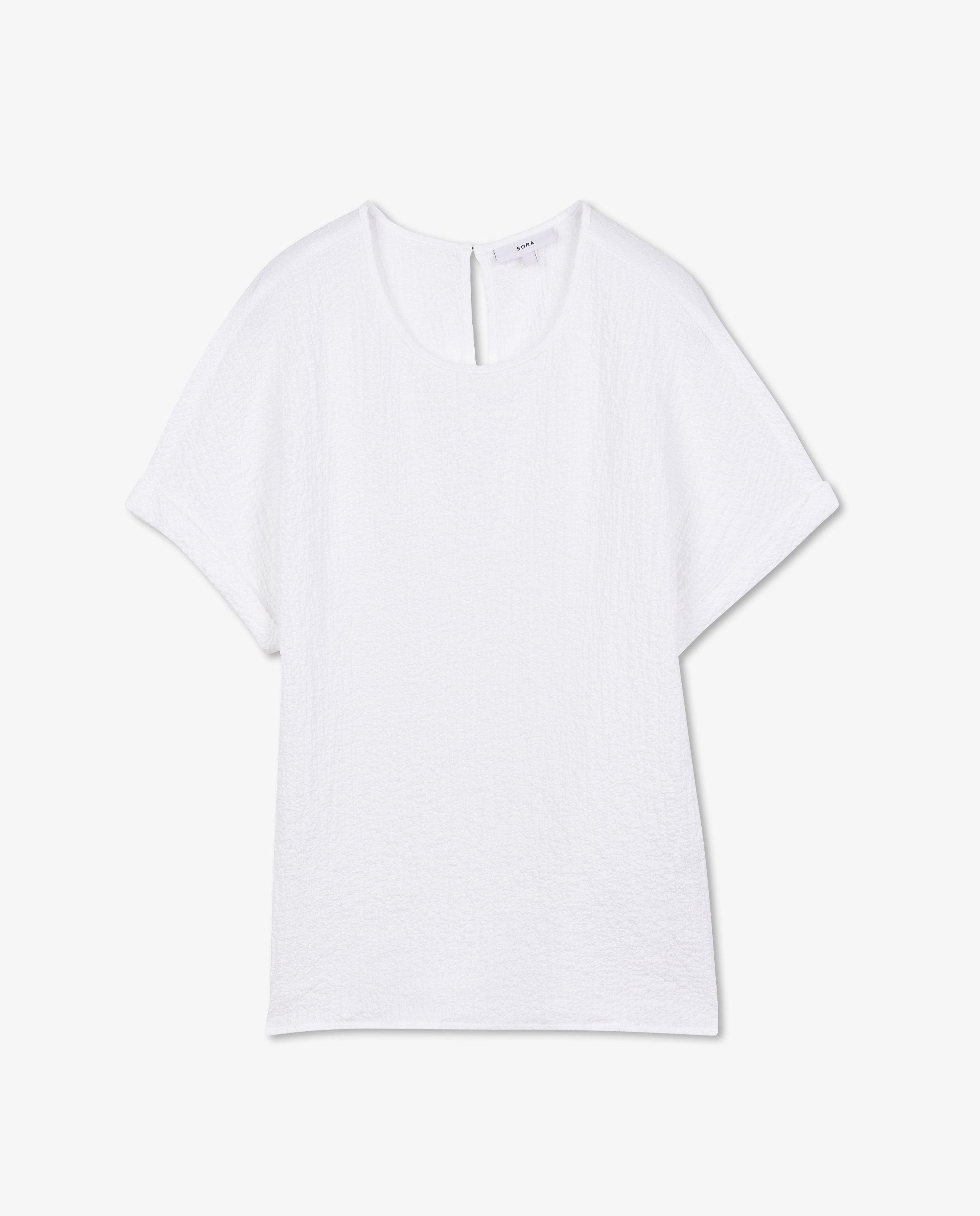 Chemises - T-shirt vert à manches courtes