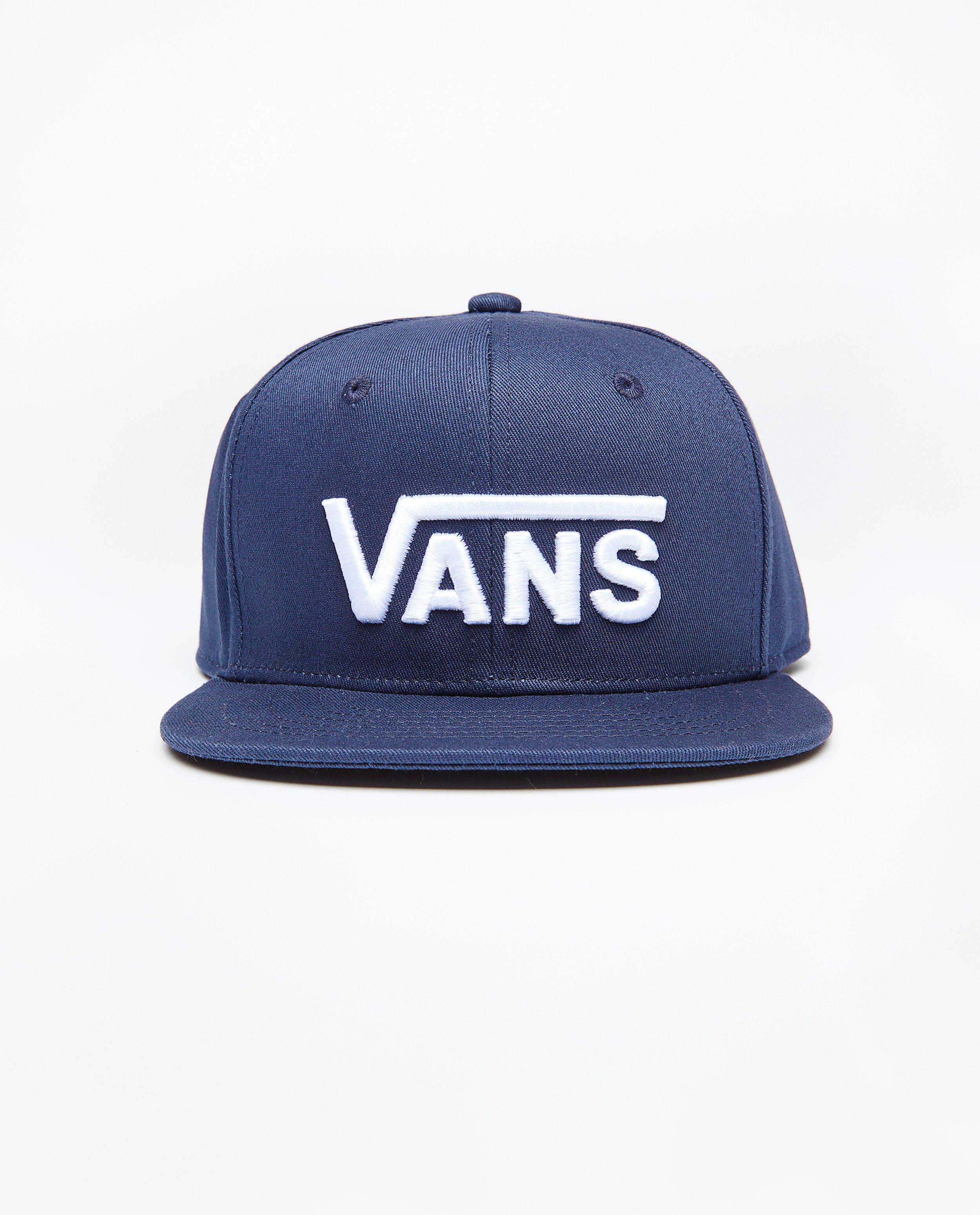 Casquette vans bleu best sale