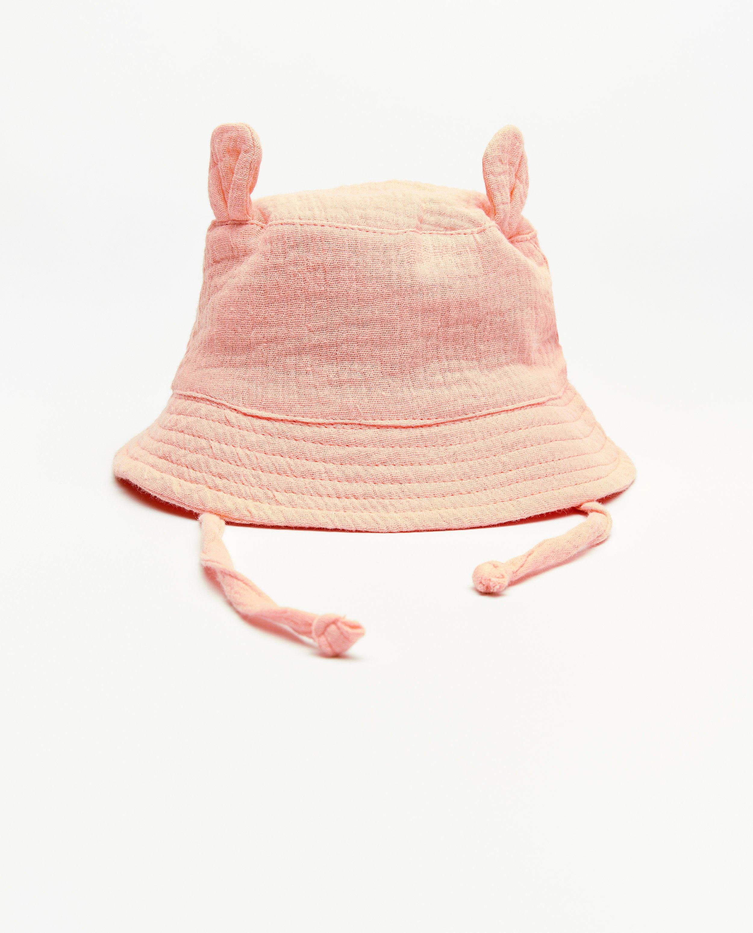 Chapeau rose en tétra - null - Cuddles and Smiles