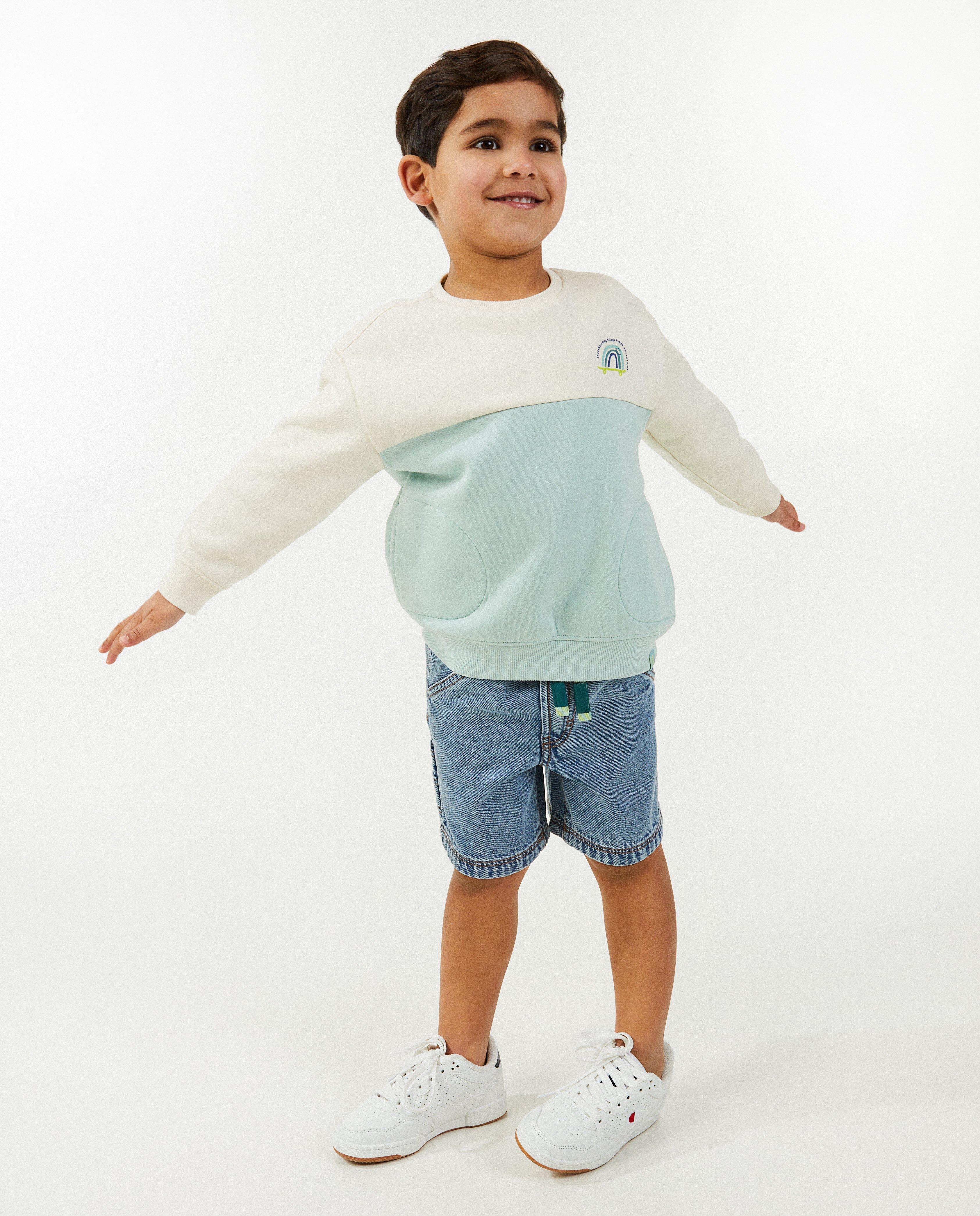 Sweater met zakken - null - Wickie