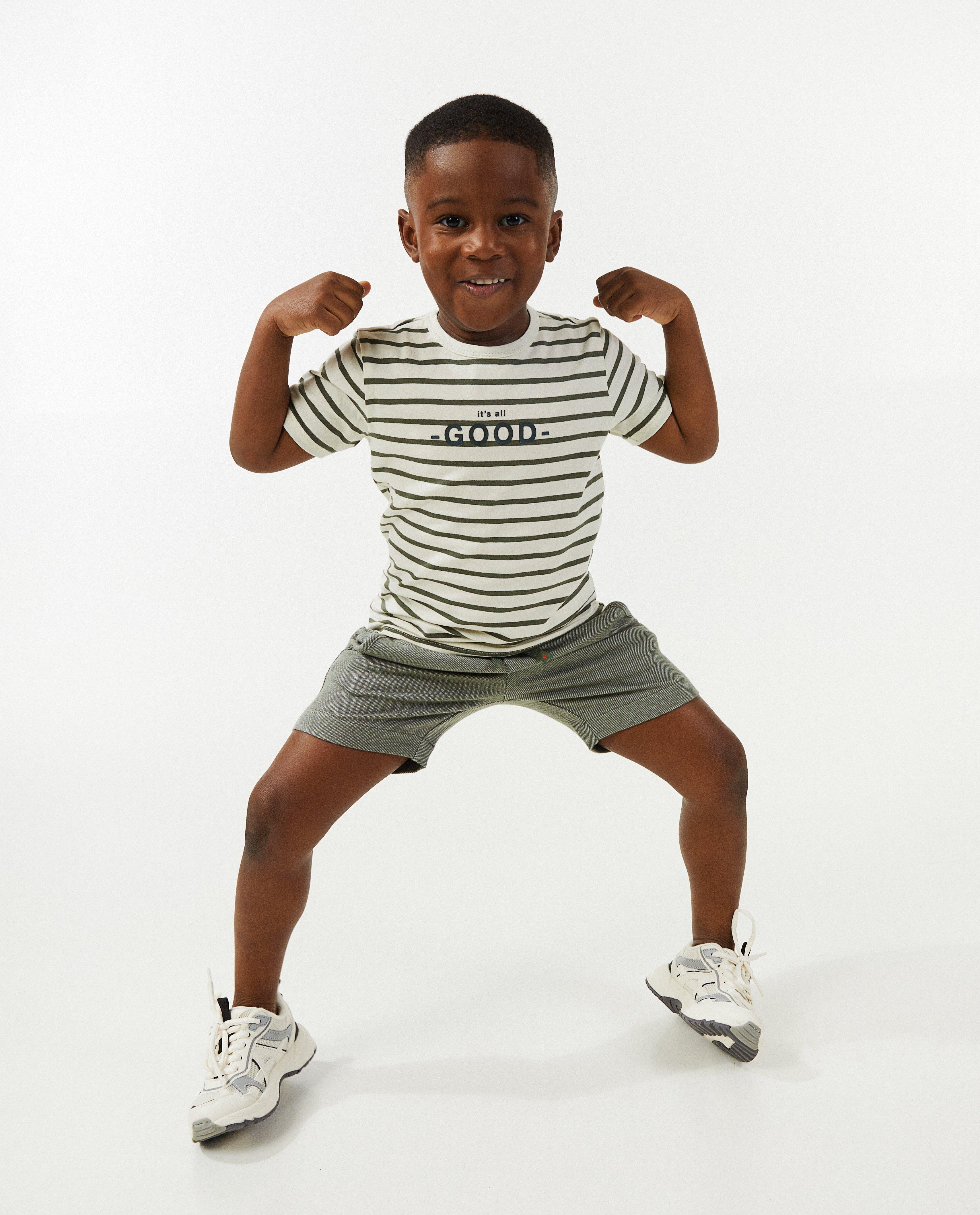 T-shirt à rayures - null - Kidz Nation