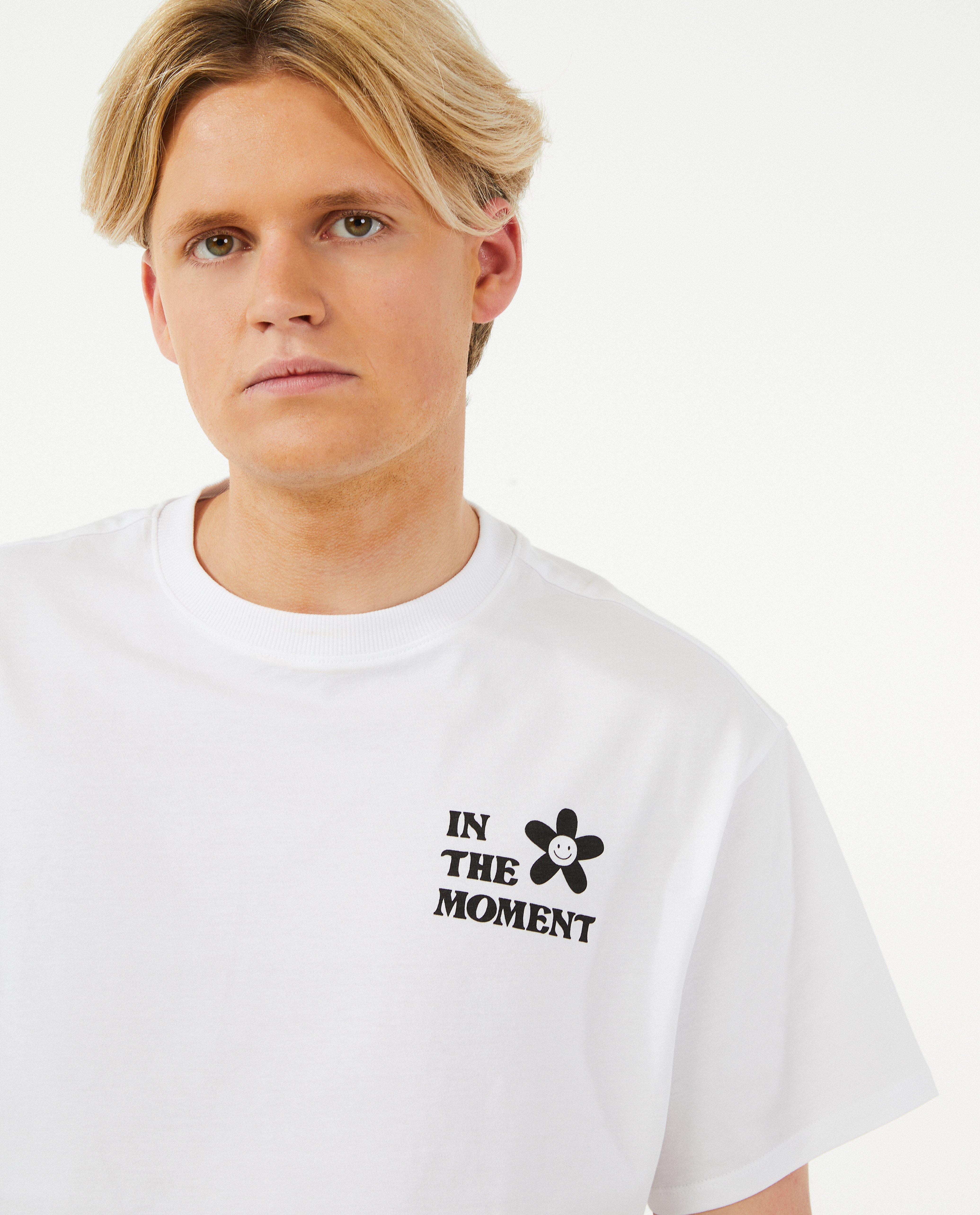 T-shirts - Wit T-shirt met opschrift