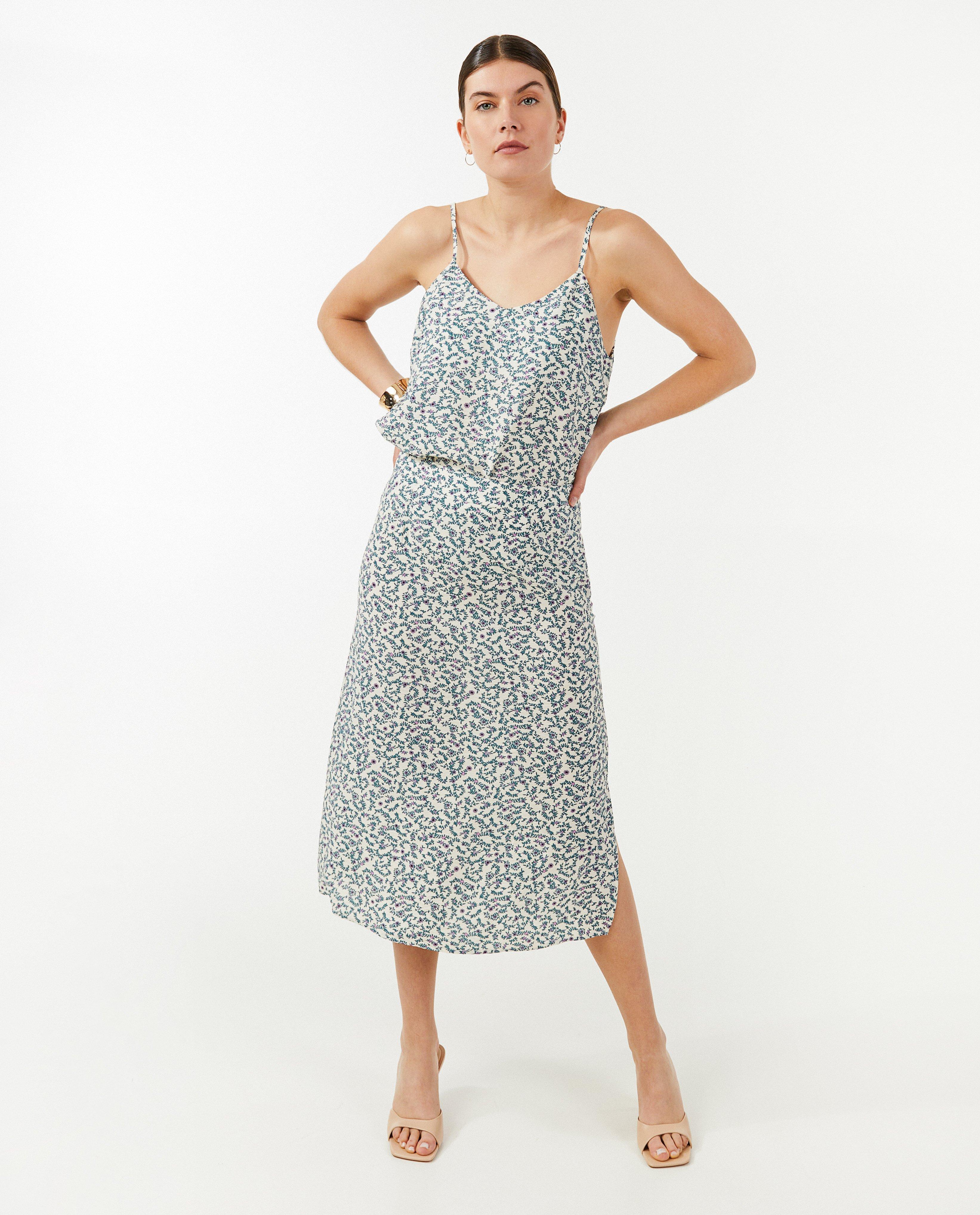 Rok met bloemenprint - null - Sora