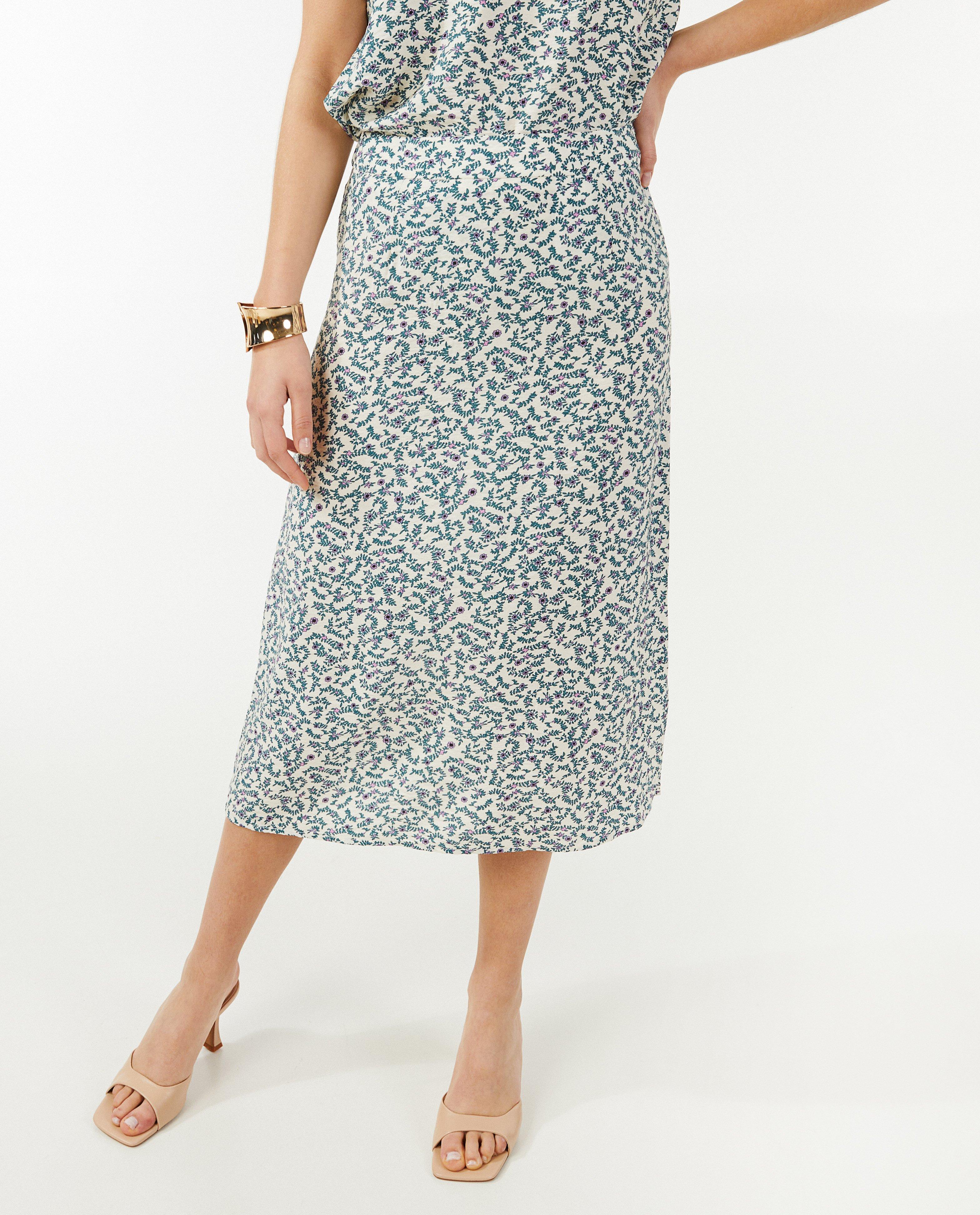 Rokken - Rok met bloemenprint