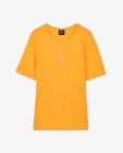 T-shirts - T-shirt jaune avec broderie