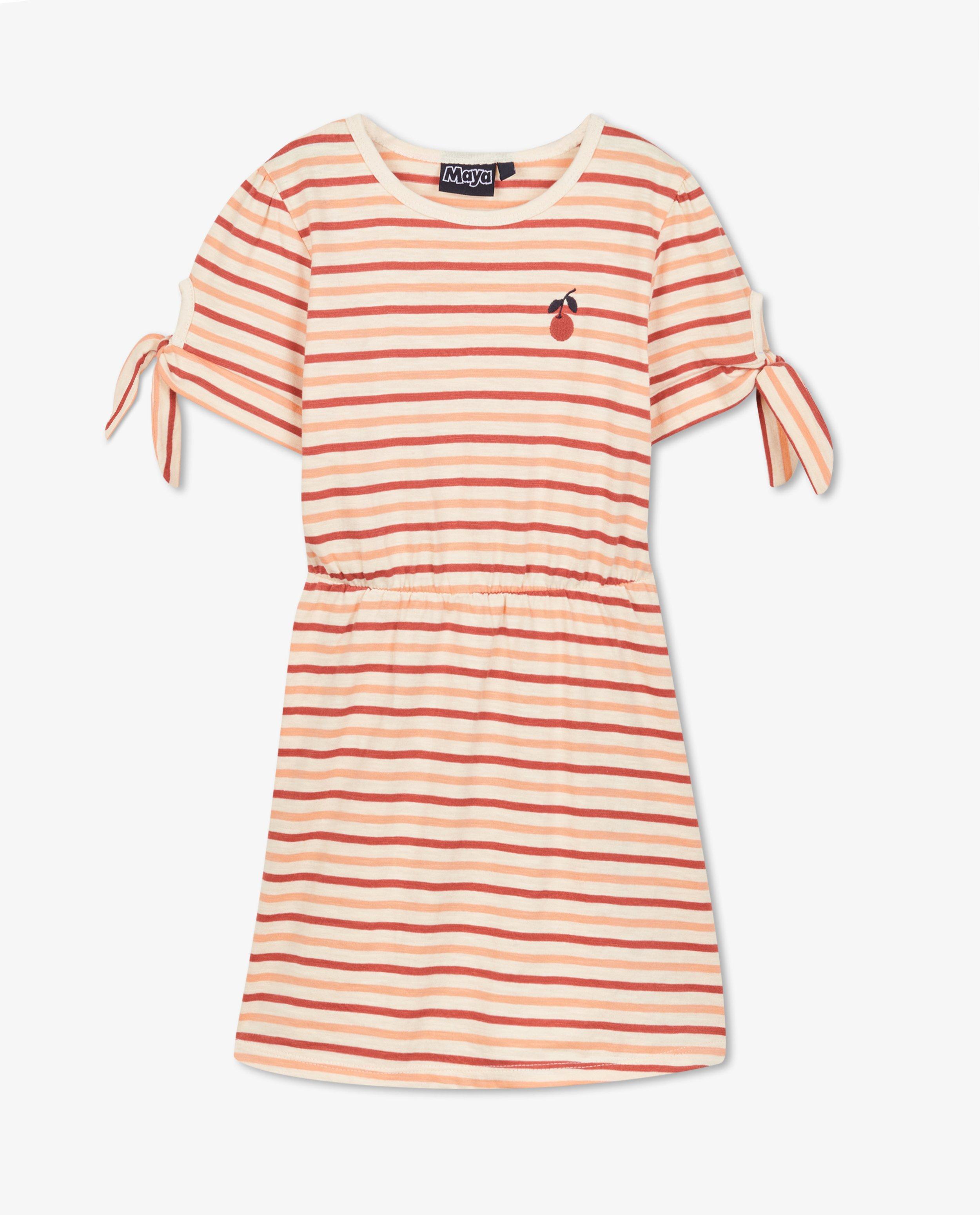 Robe rayée - Détails du produit - beige clair - image numéro 3