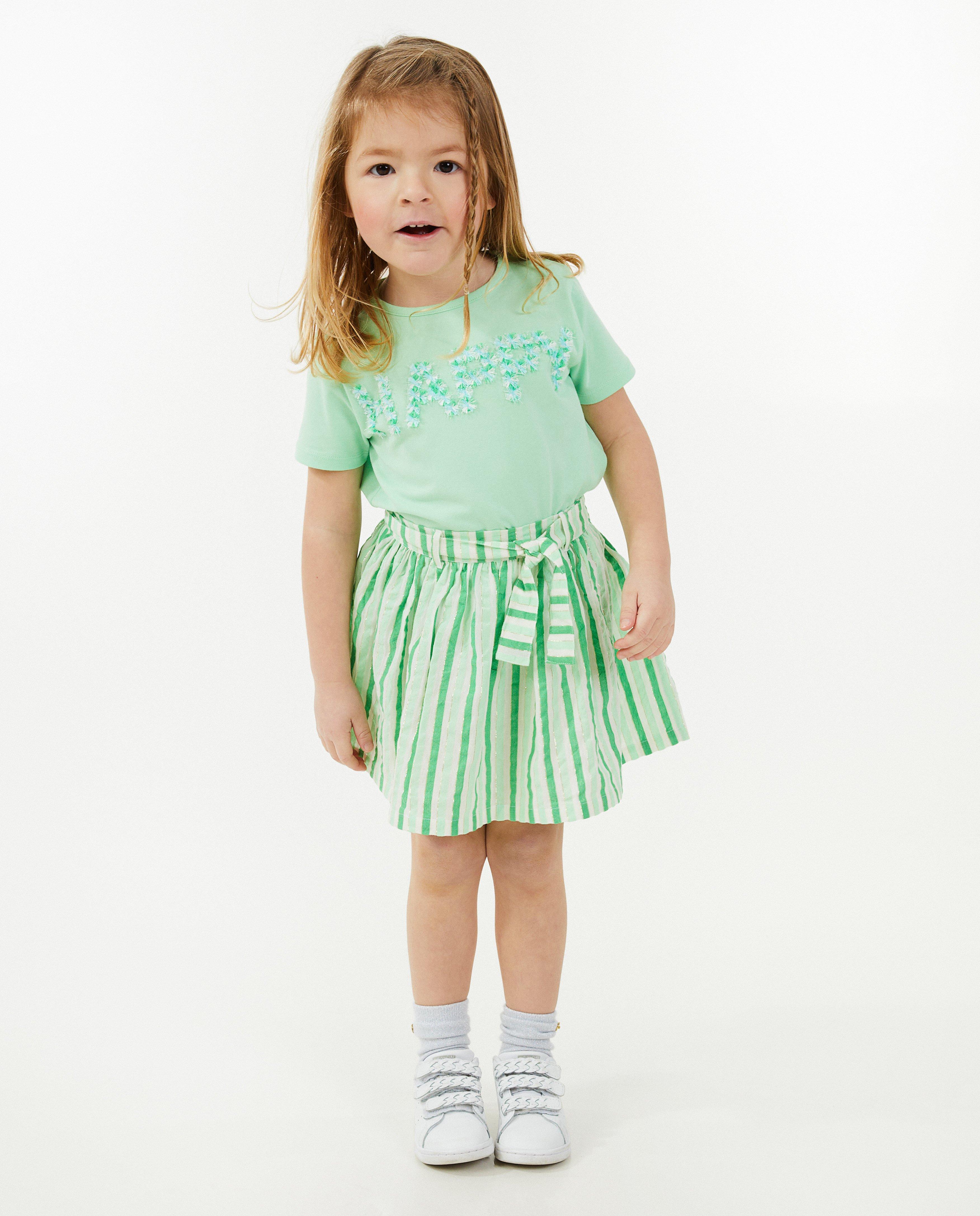Groen T-shirt met opschrift - null - Milla Star