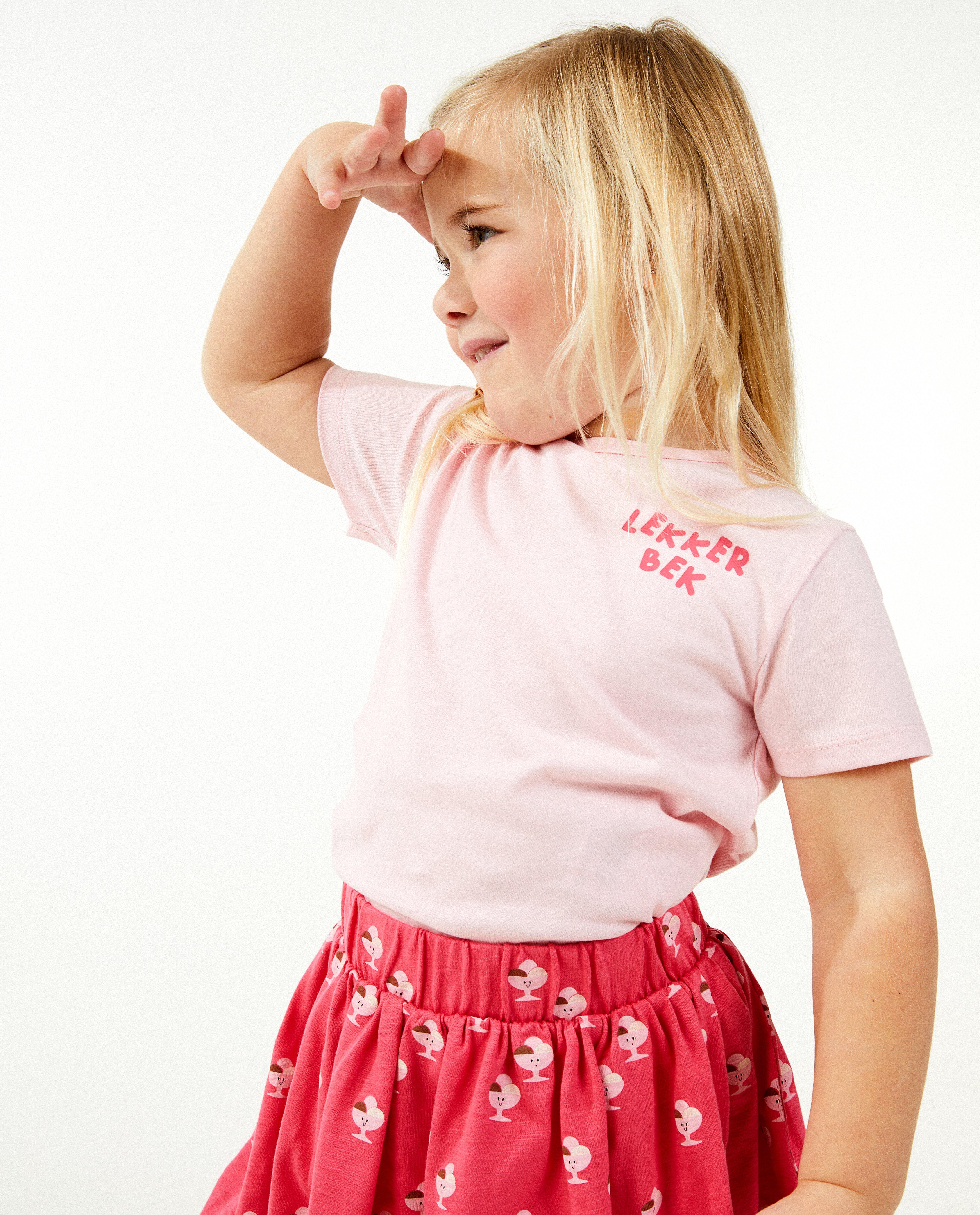 T-shirts - T-shirt met opschrift