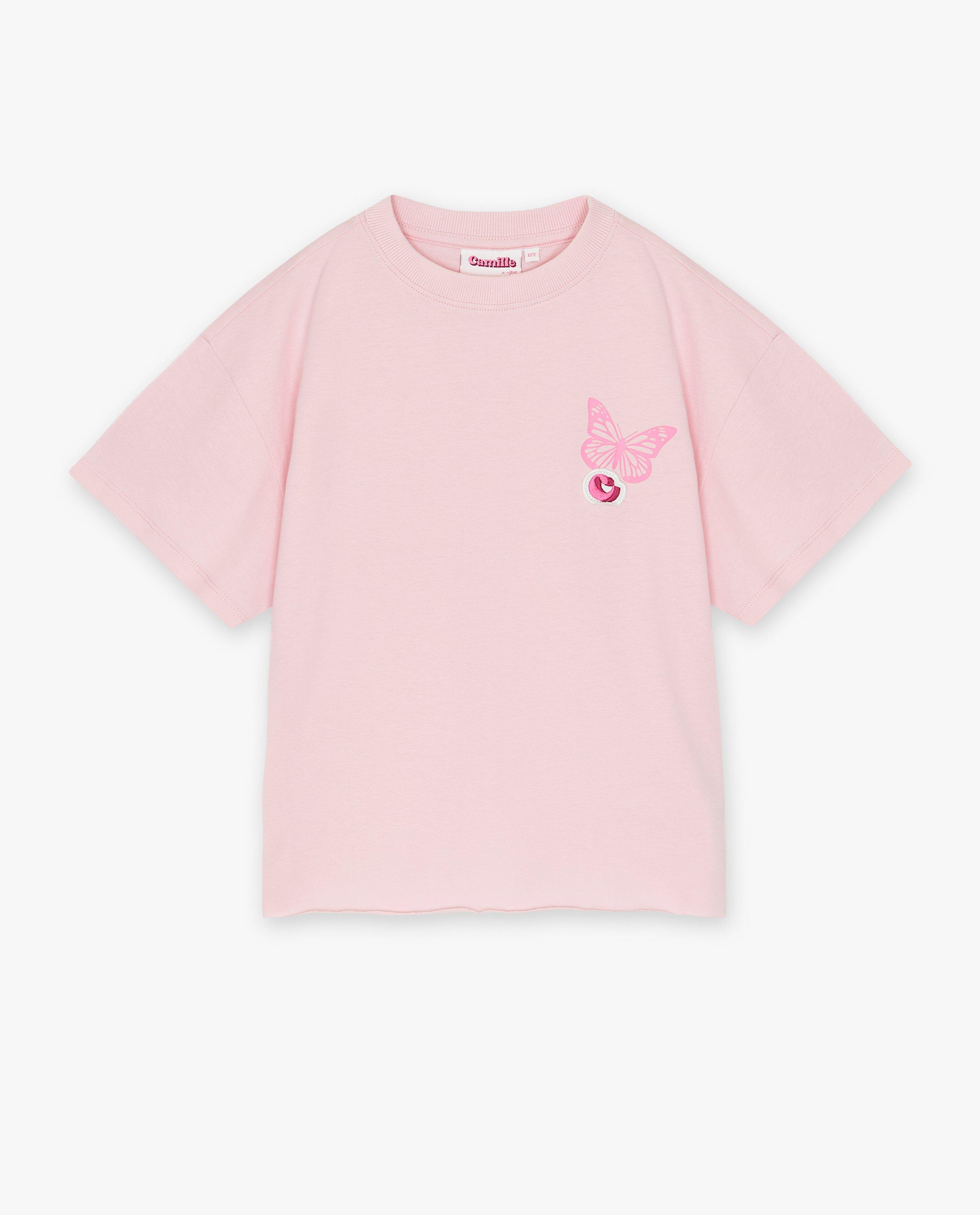 T-shirts - Roze T-shirt met print