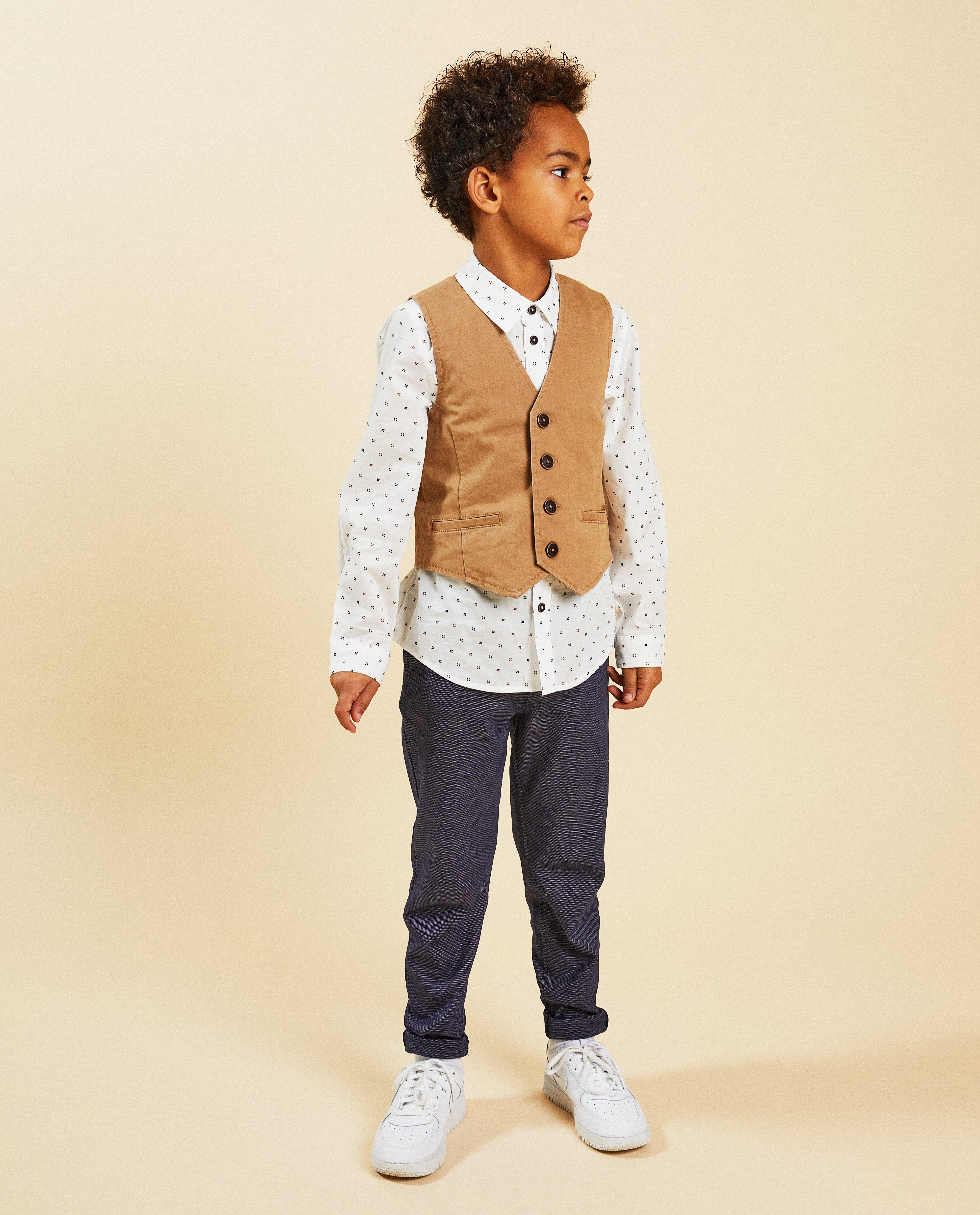 Bruine gilet, Communie - Product Detail - bruin - afbeelding nummer 1