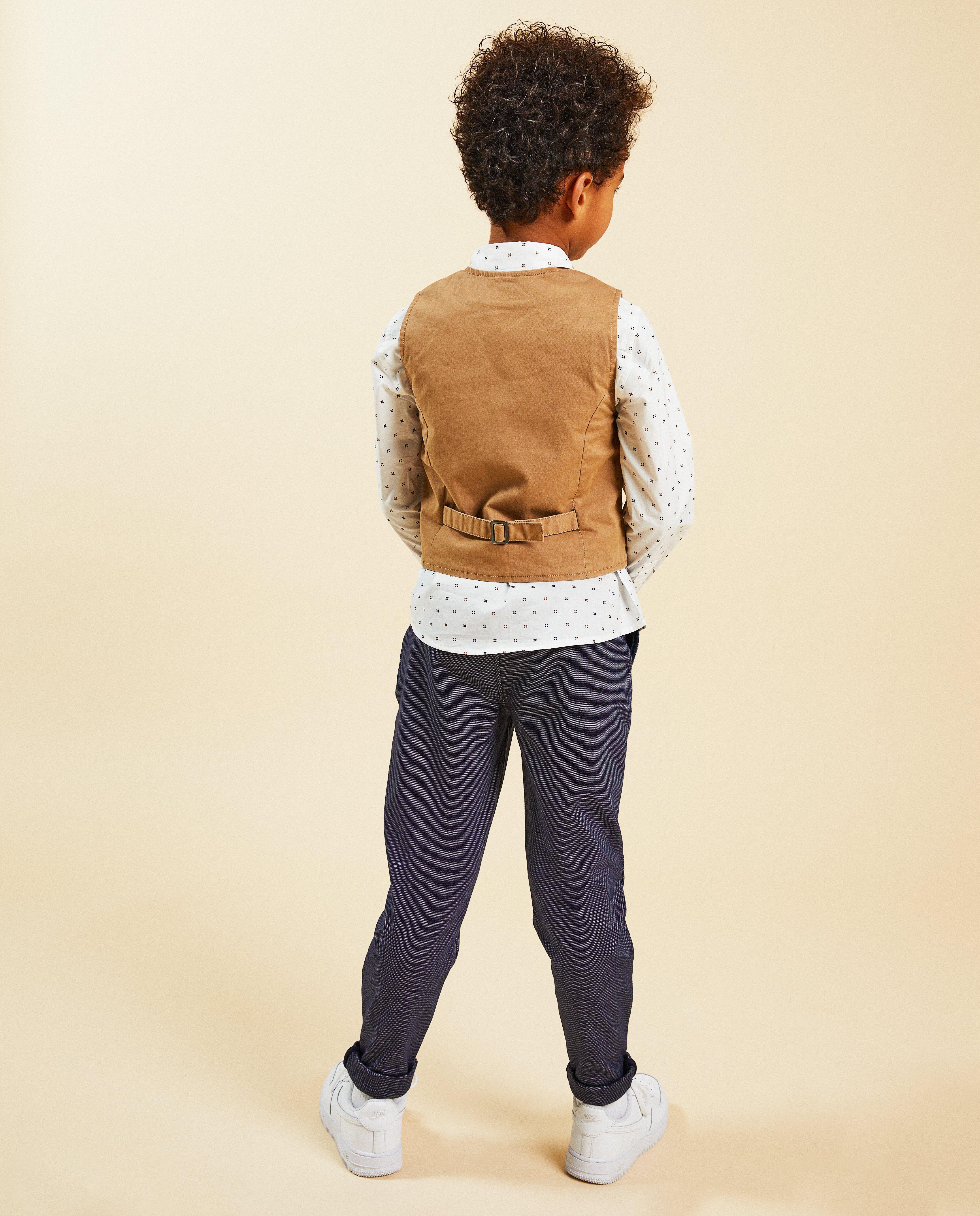 Bruine gilet, Communie - Product Detail - bruin - afbeelding nummer 3