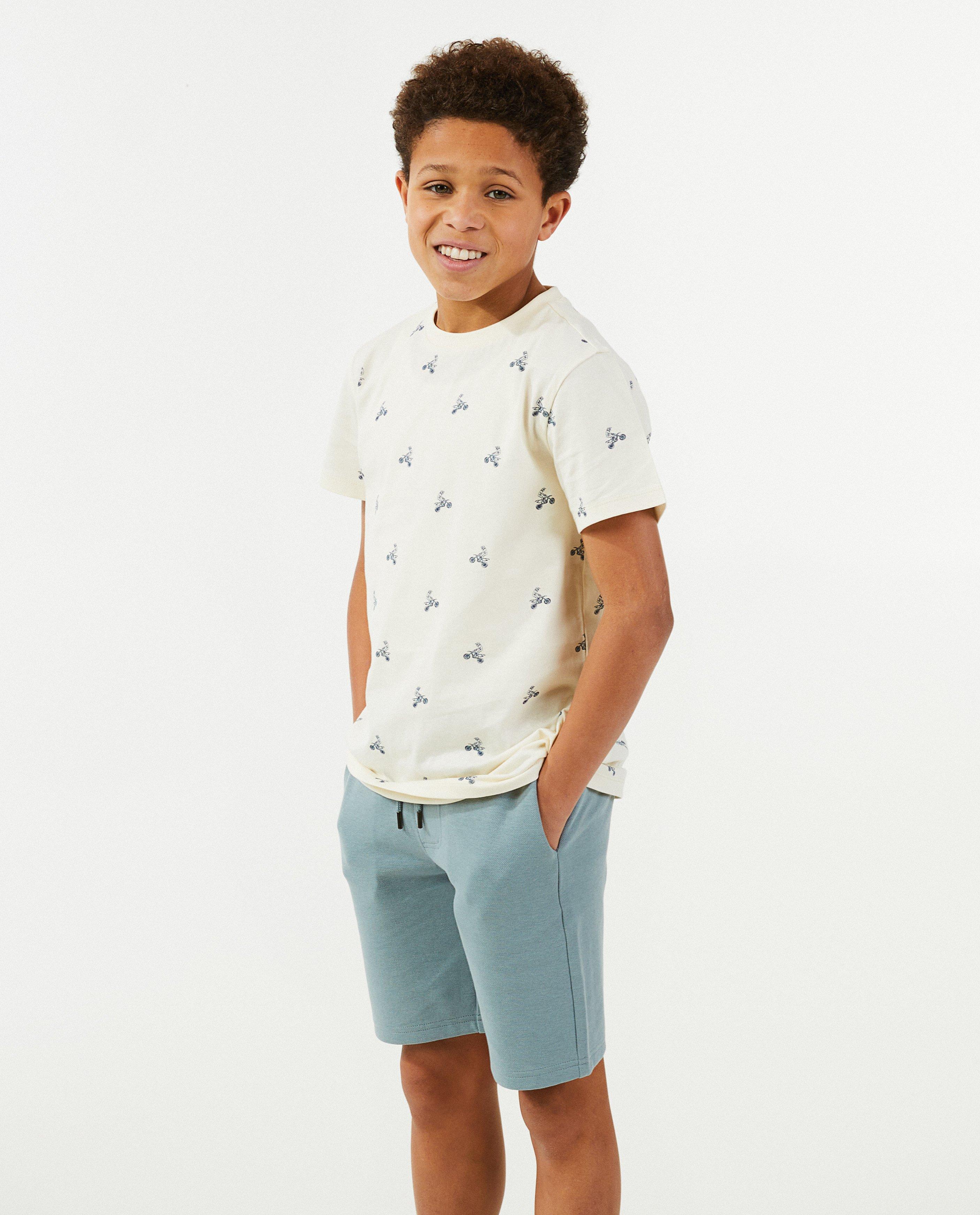 T-shirts - Wit T-shirt met print