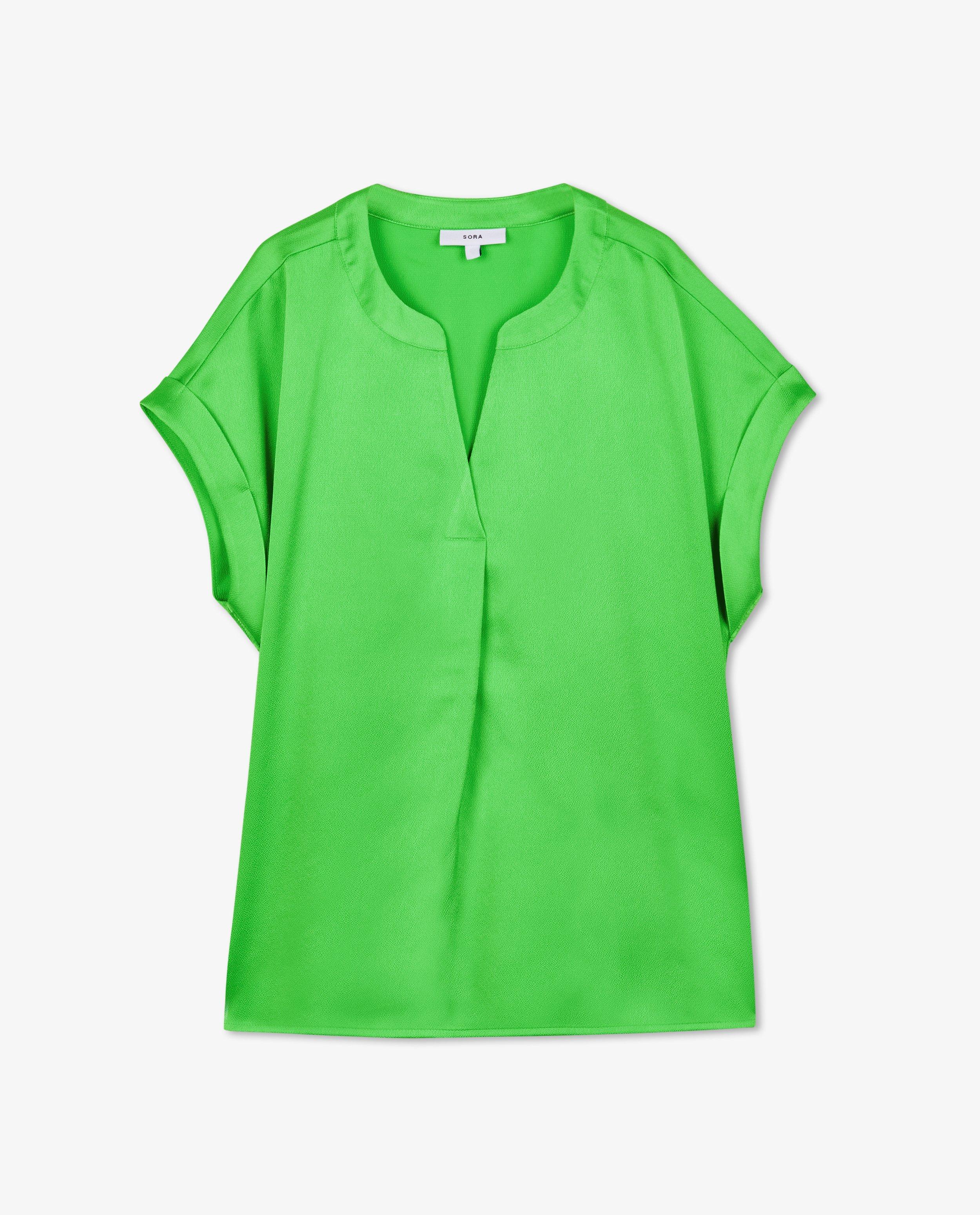 Chemises - Blouse à encolure djellaba