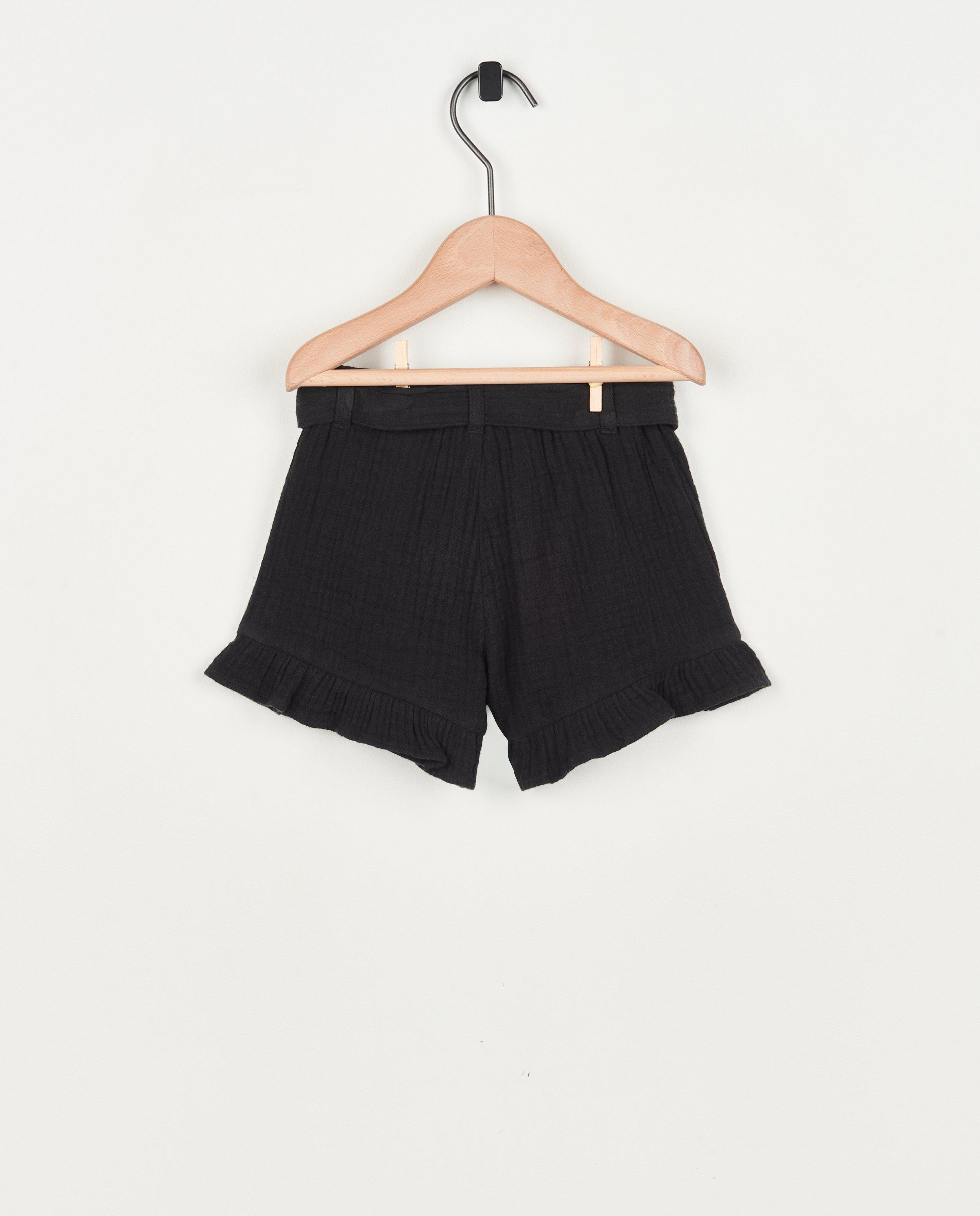 Shorts - Short noir en tétra