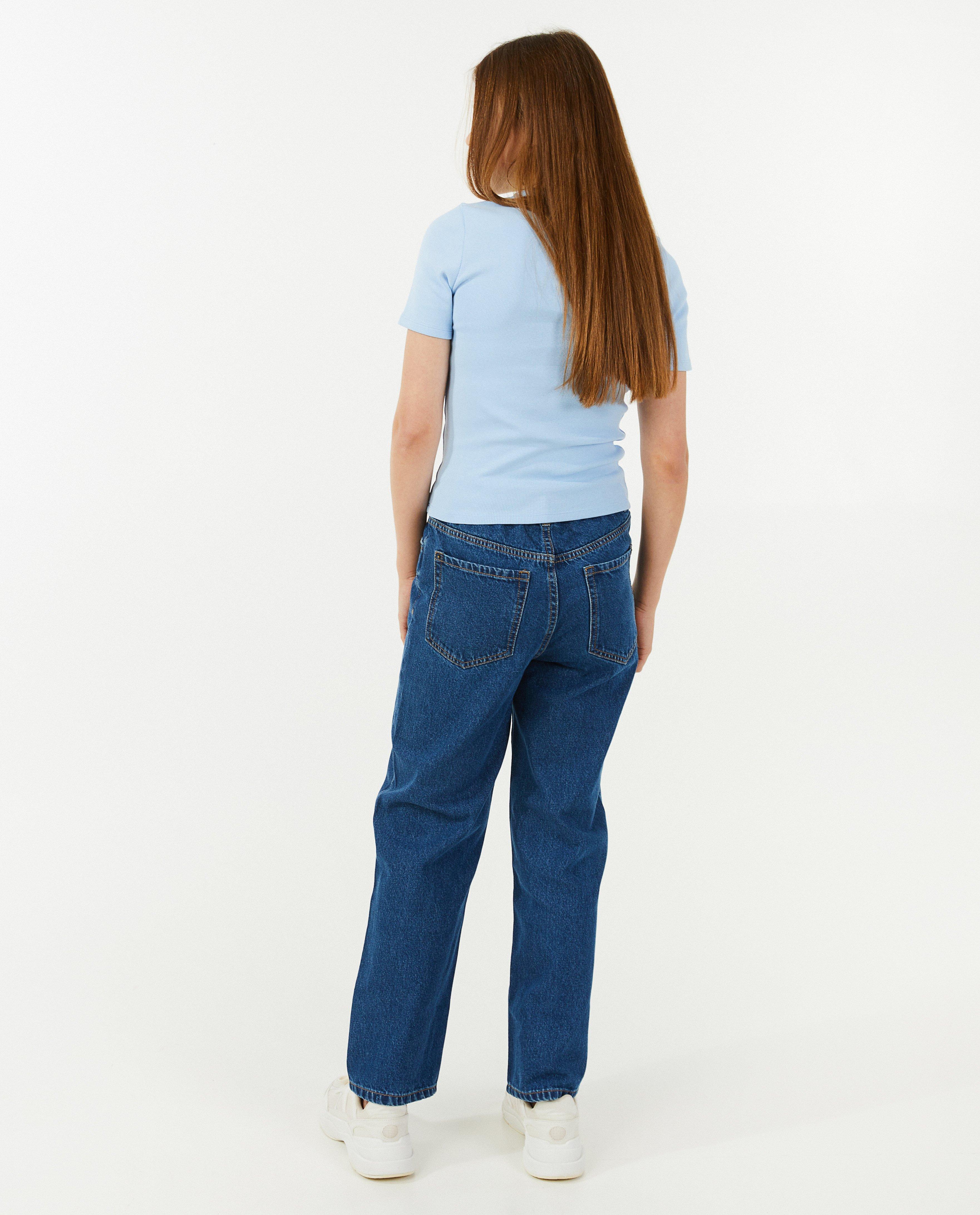 T-shirts - T-shirt met rib