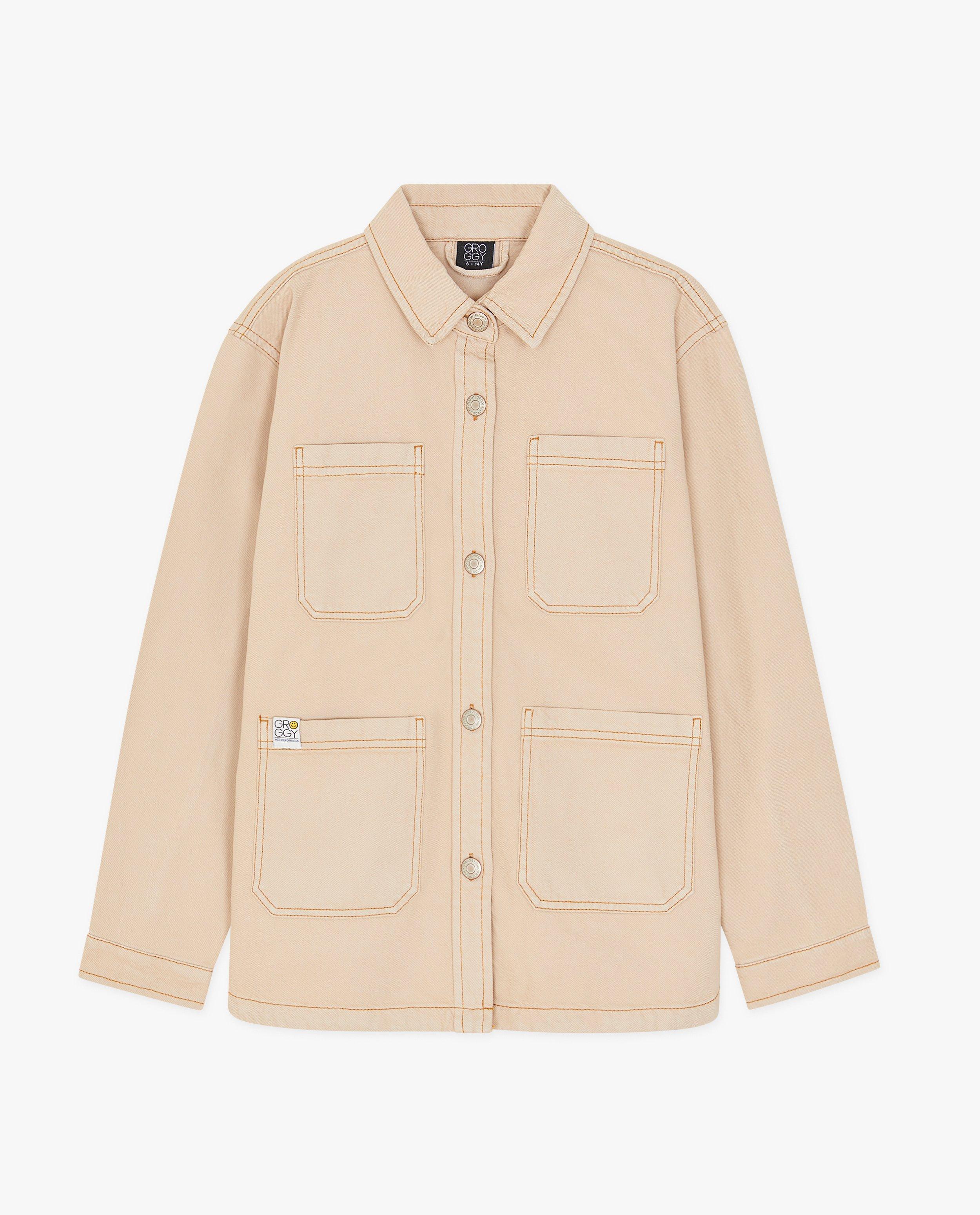 Blazers - Chemise beige avec des poches