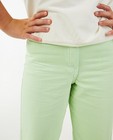 Jeans - Pantalon vert, coupe à jambes larges