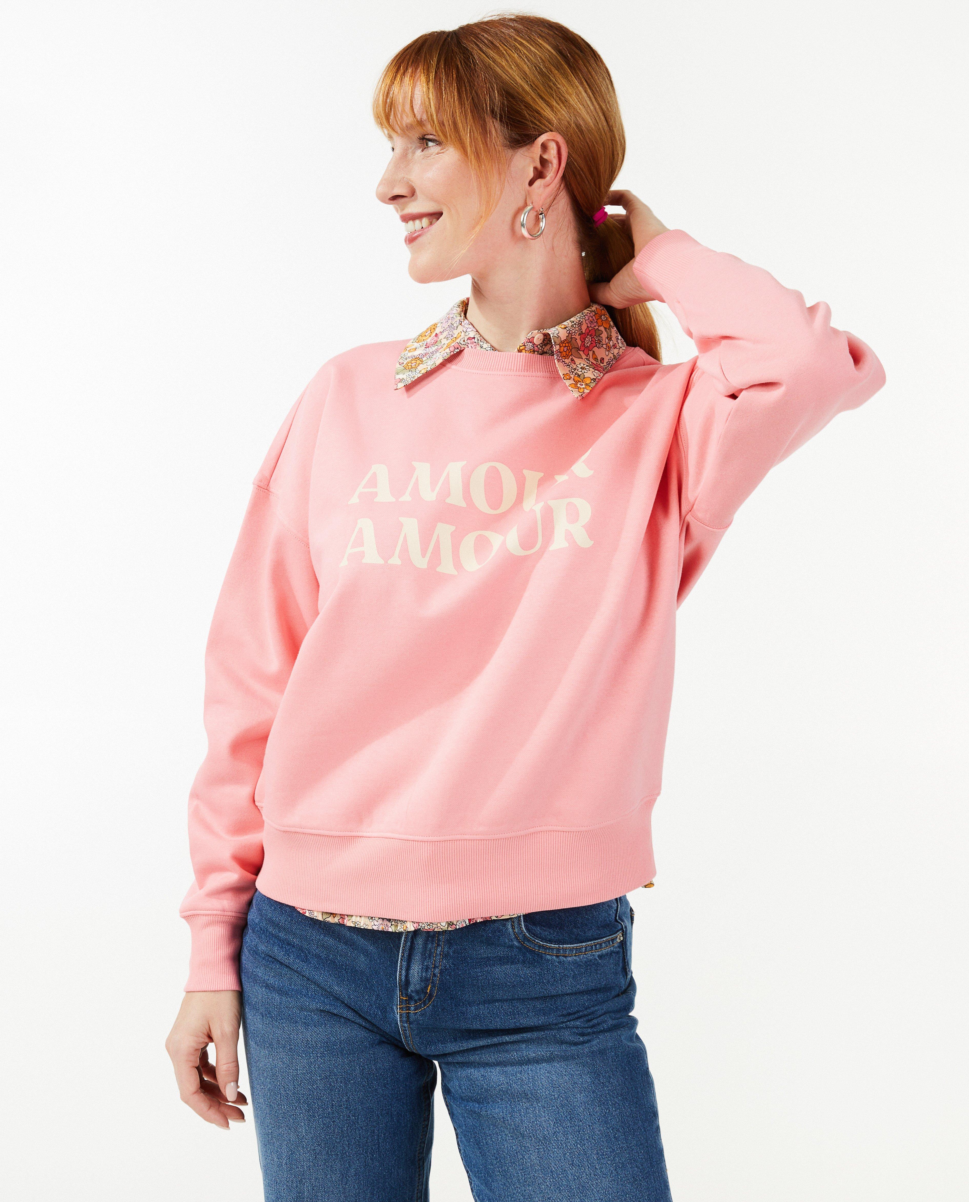 Sweaters - Sweater met opschrift