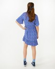 Kleedjes - Blauwe jurk met print