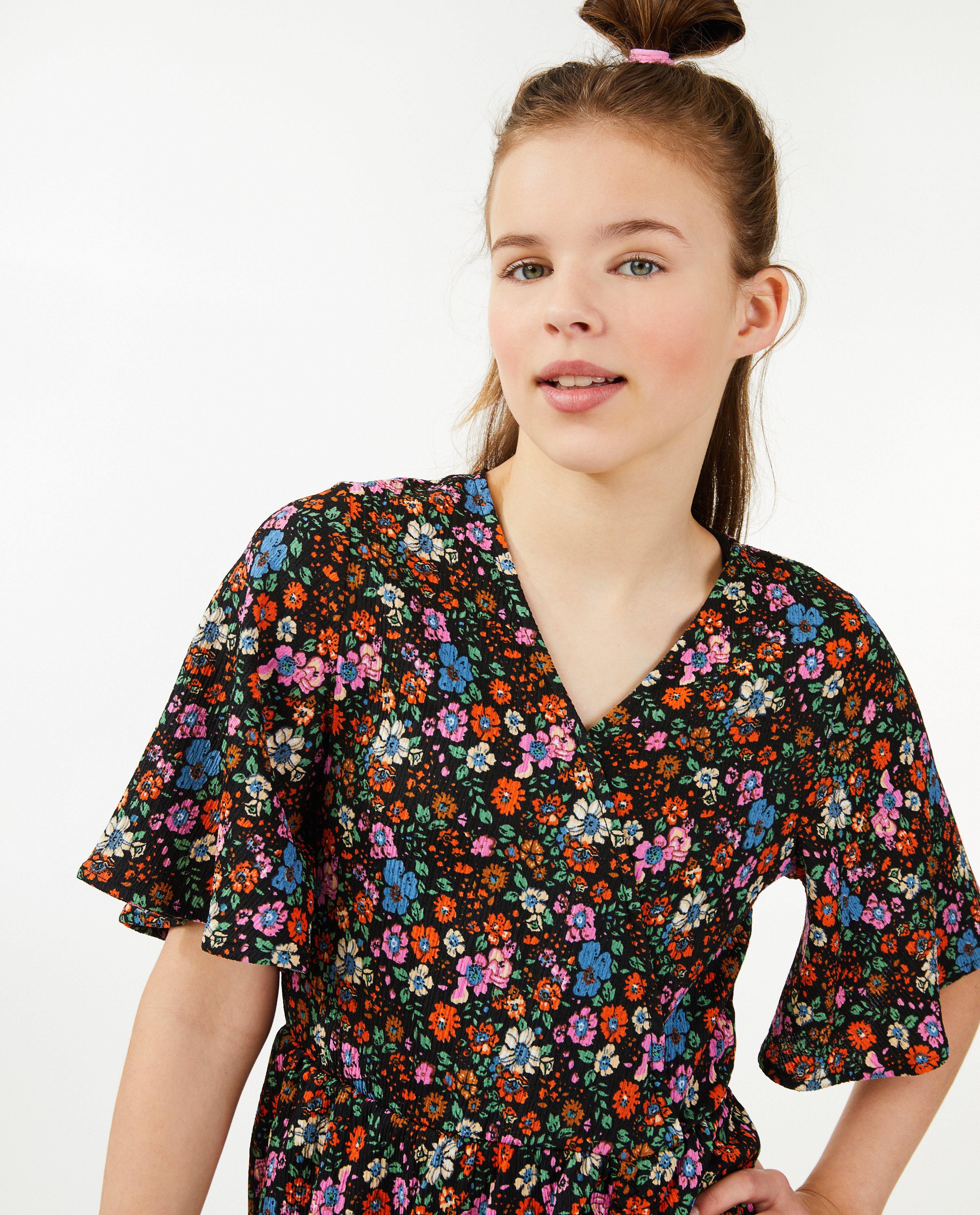 Kleedjes - Jurk met bloemenprint