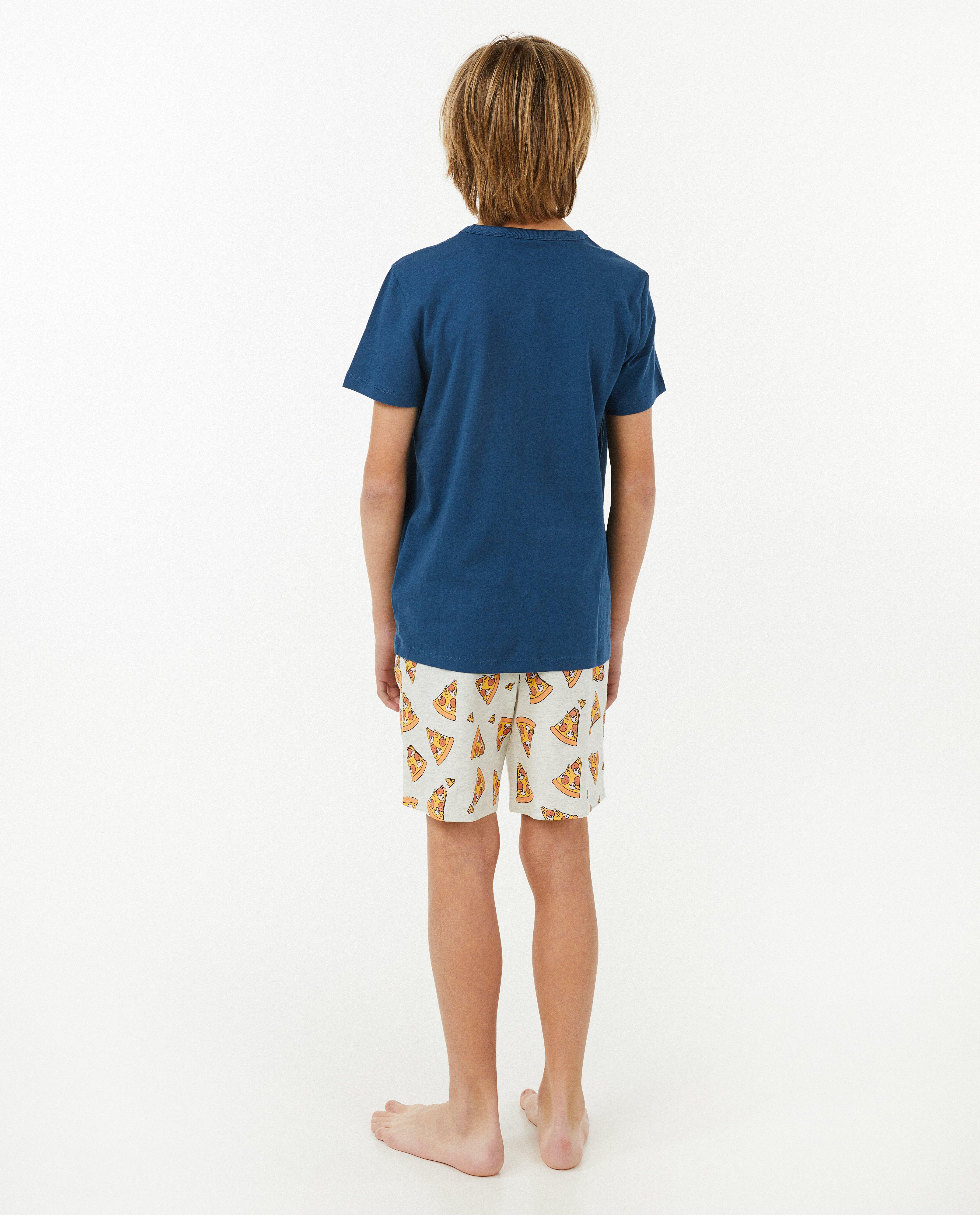Nachtkleding - Pyjama met pizzaprint