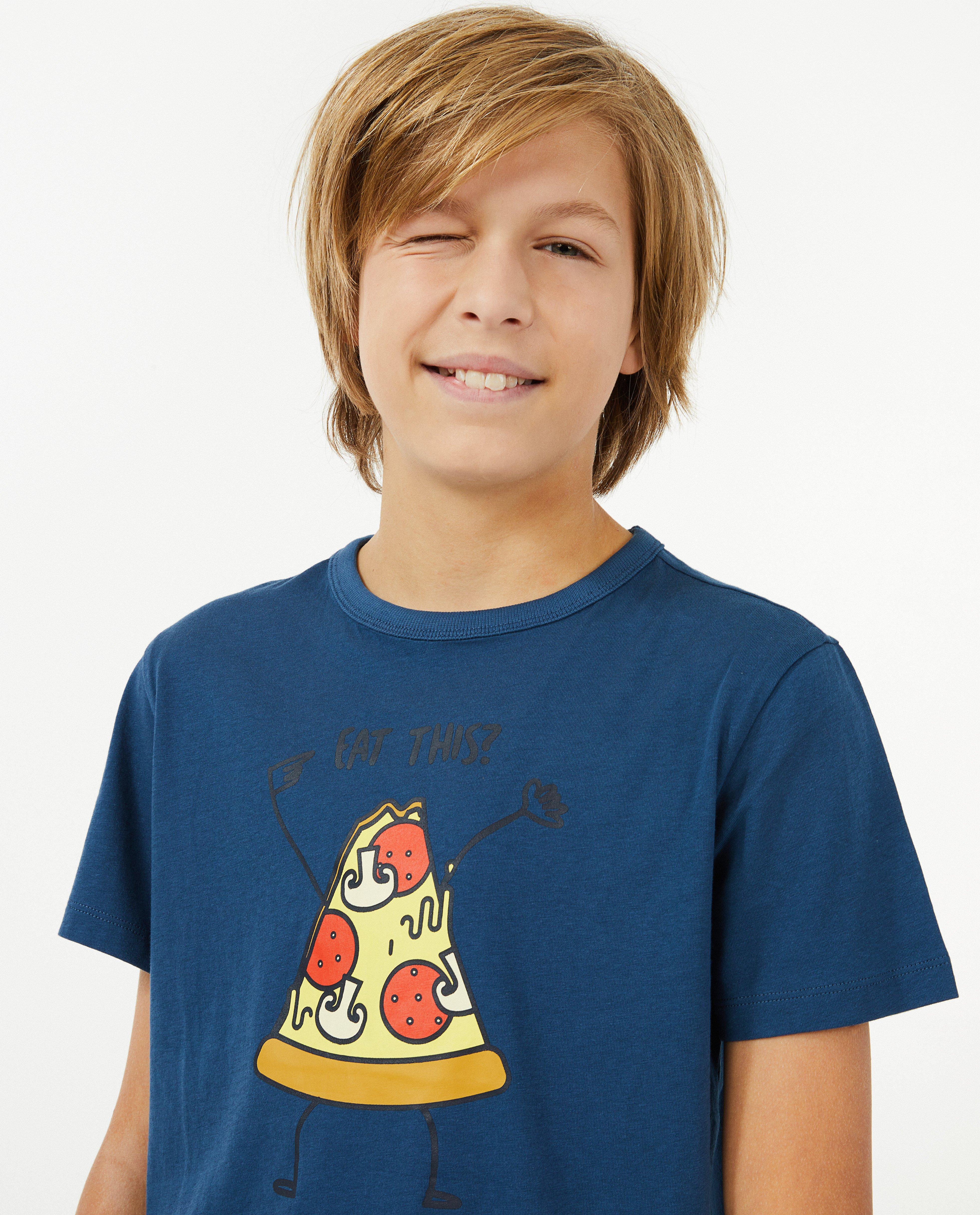 Nachtkleding - Pyjama met pizzaprint