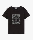 T-shirts - T-shirt noir à imprimé