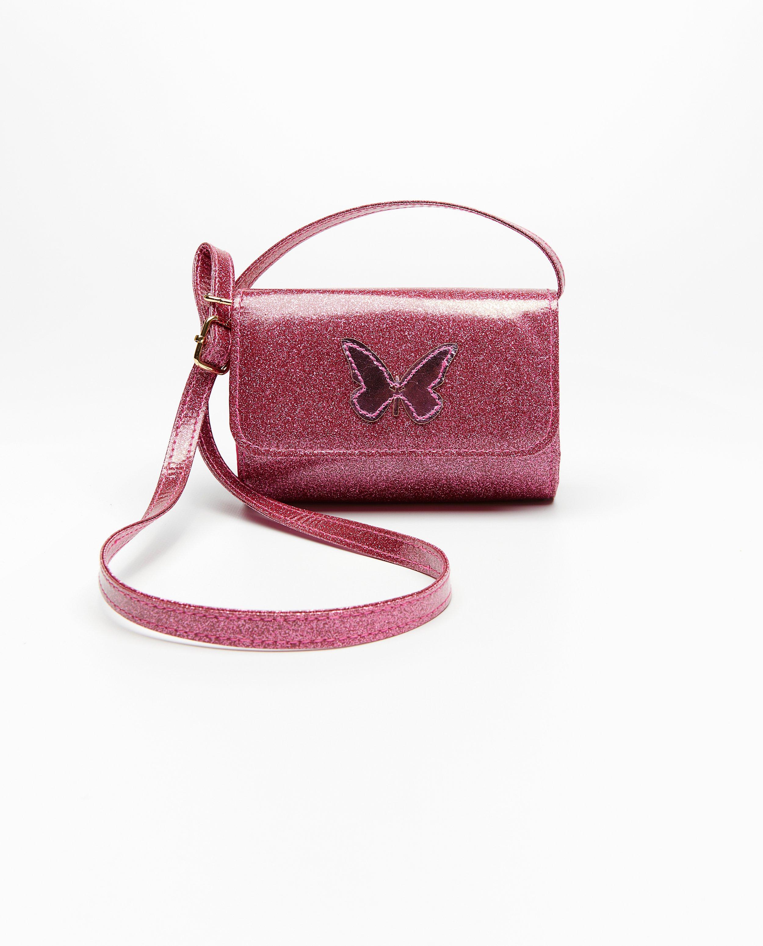 Roze handtas met glitter - null - CAMILLE