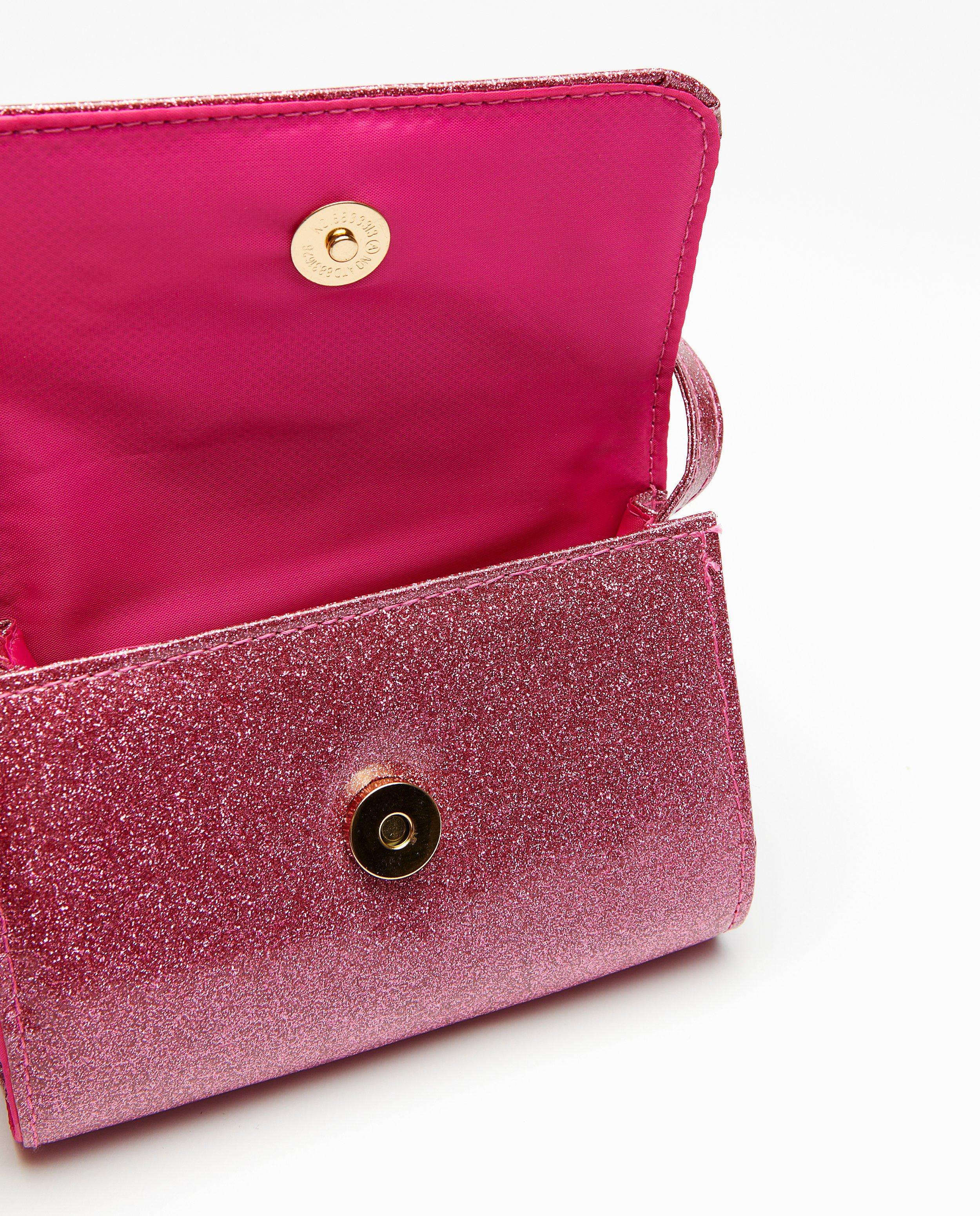 Breigoed - Roze handtas met glitter