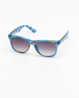 Blauwe zonnebril met print - null - JBC