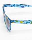 Zonnebrillen - Blauwe zonnebril met print